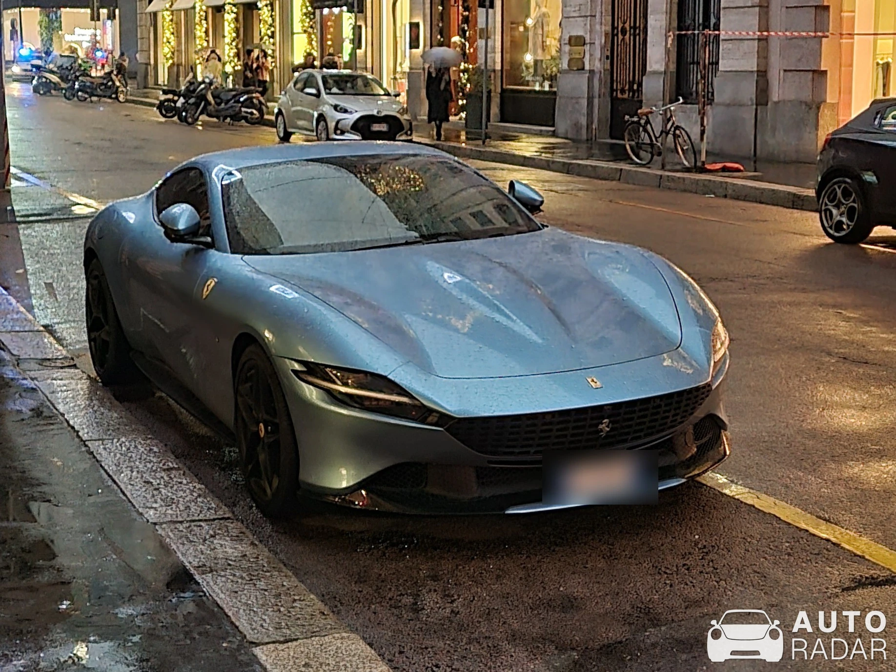 Ferrari Roma spotted in Milano, Italia