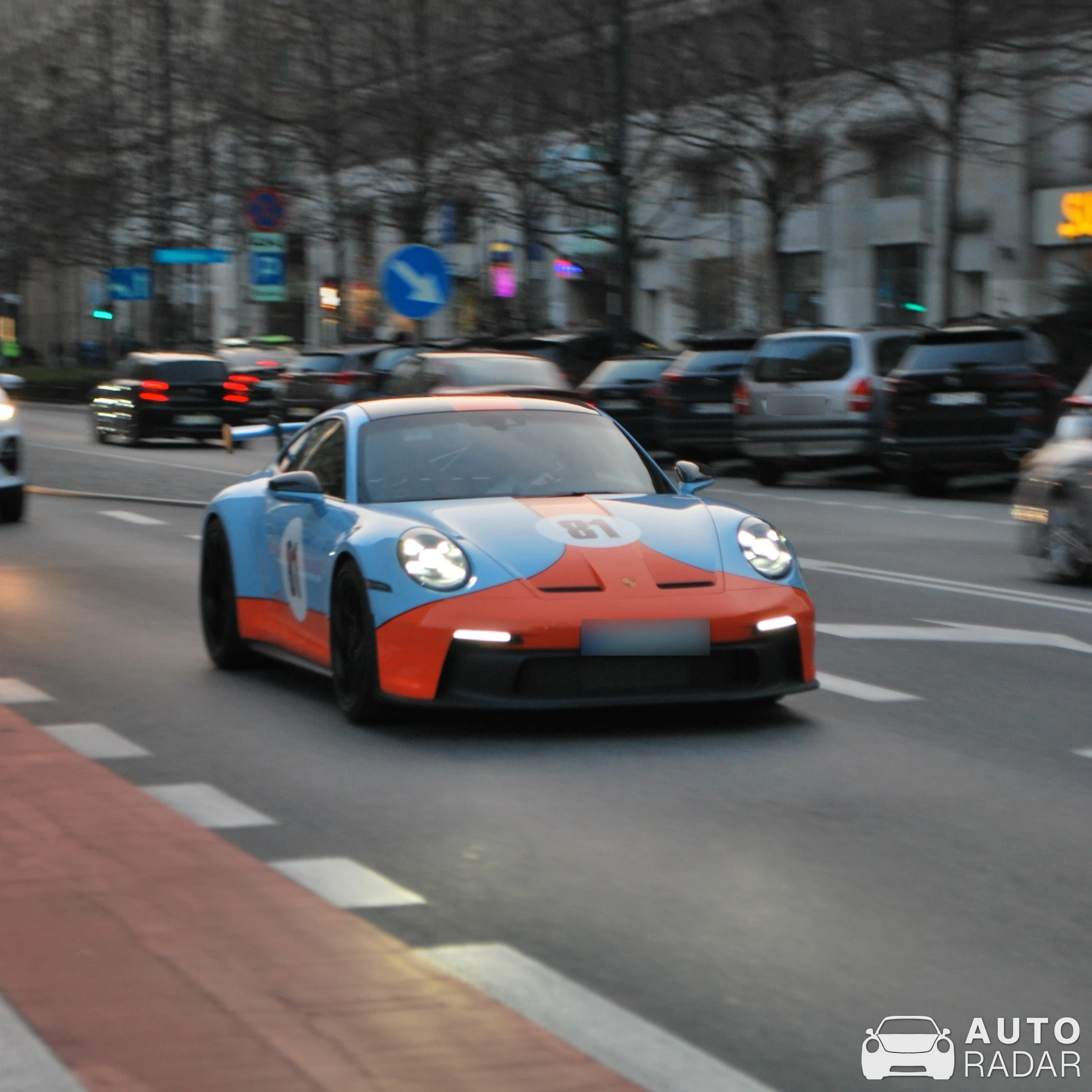 Porsche 992 GT3 MkI spotted in Warszawa, Poland