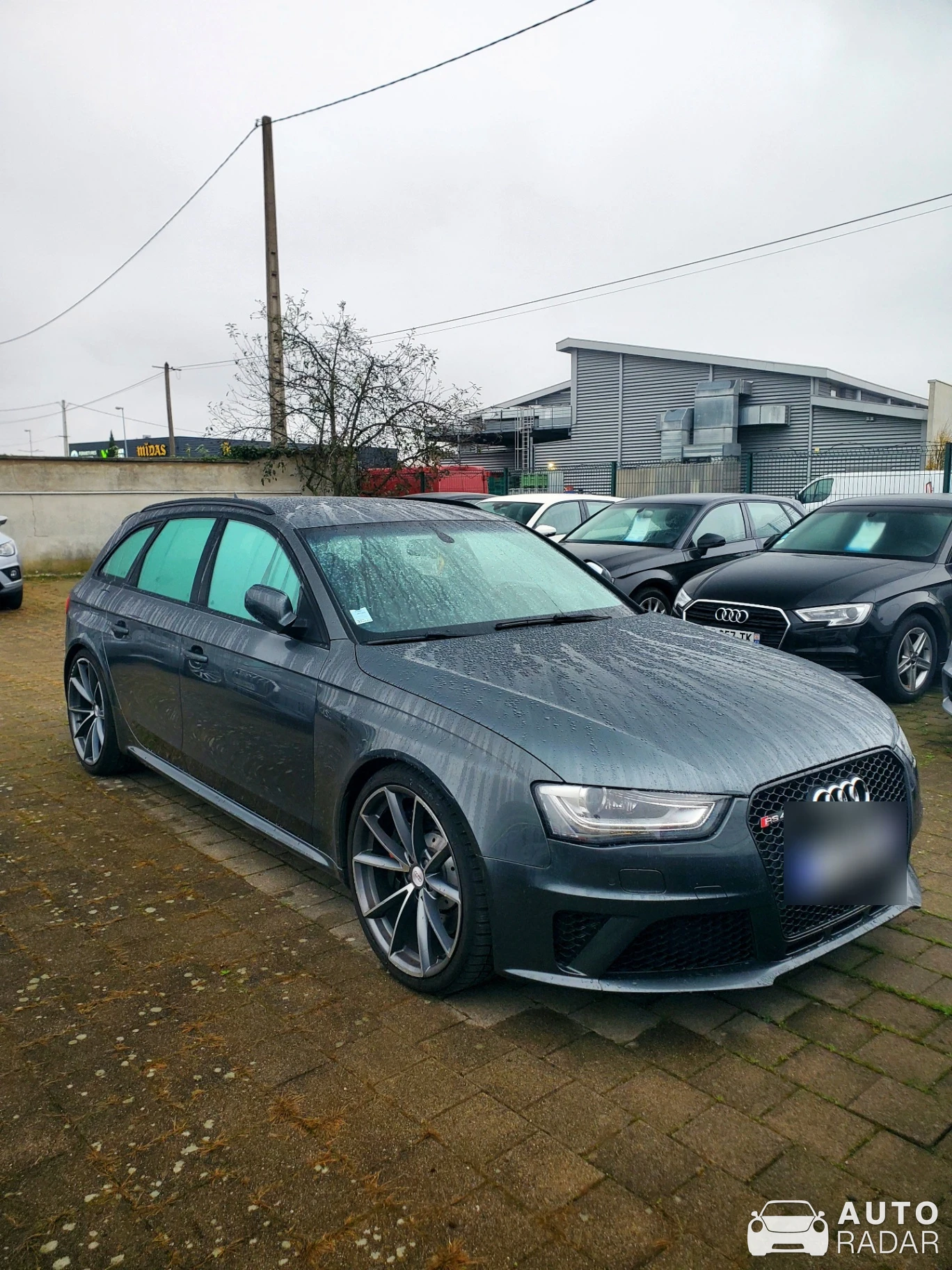 Audi RS4 Avant B8 spotted in Sélestat, France