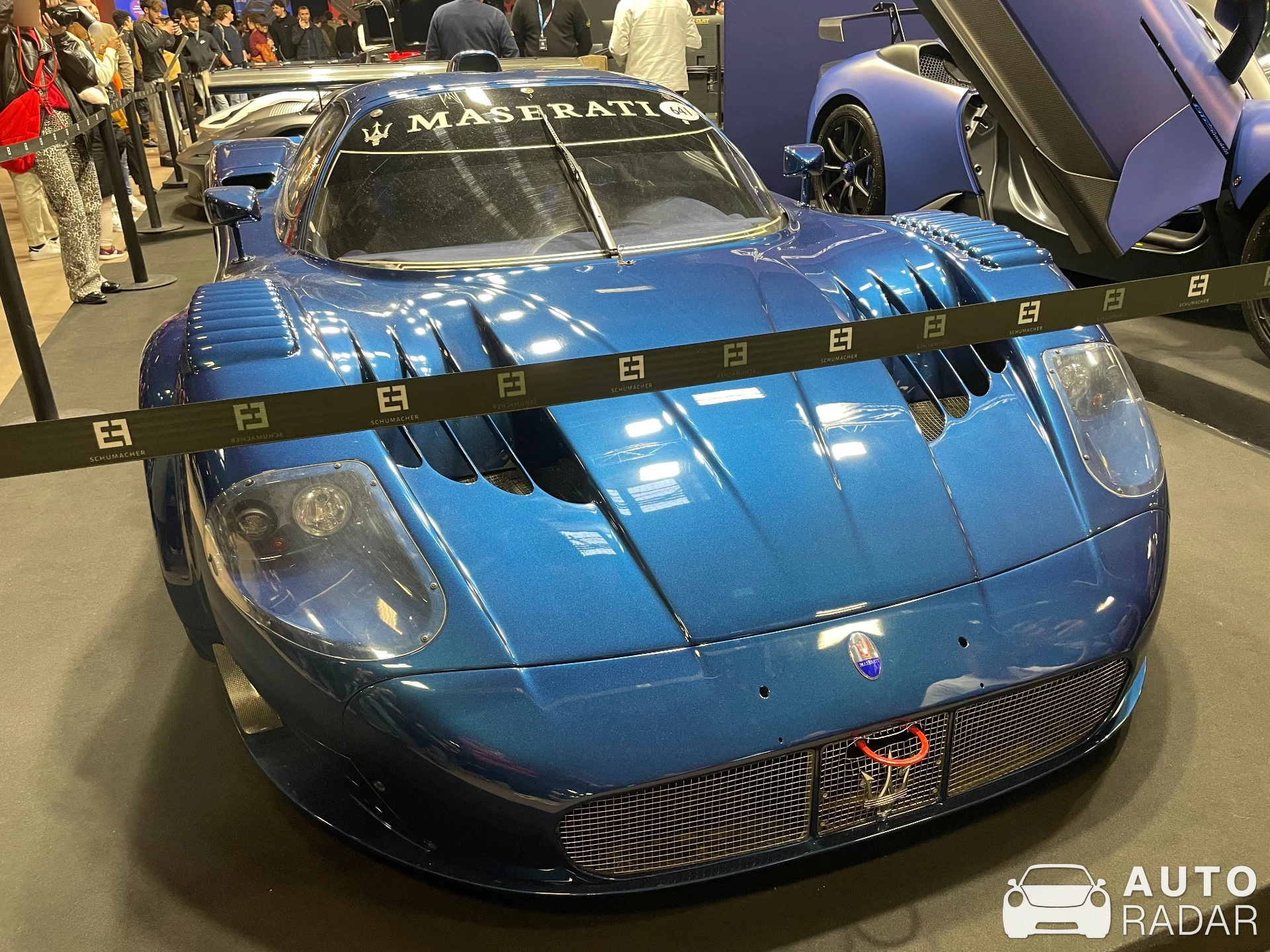 Maserati MC12 Versione Corse spotted in Paris, France