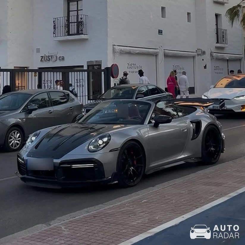 Porsche TechArt 992 GTstreet R Cabriolet spotted in Porto