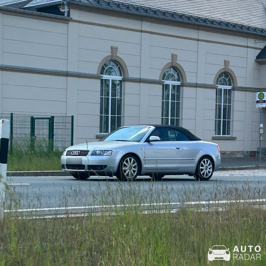 Audi S4 Cabriolet B6 spotted in Zwönitz, Deutschland