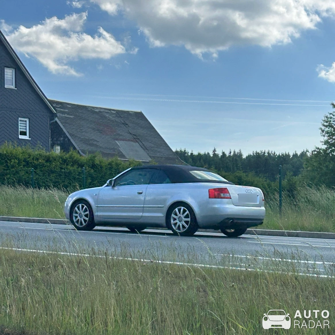 Audi S4 Cabriolet B6 spotted in Zwönitz