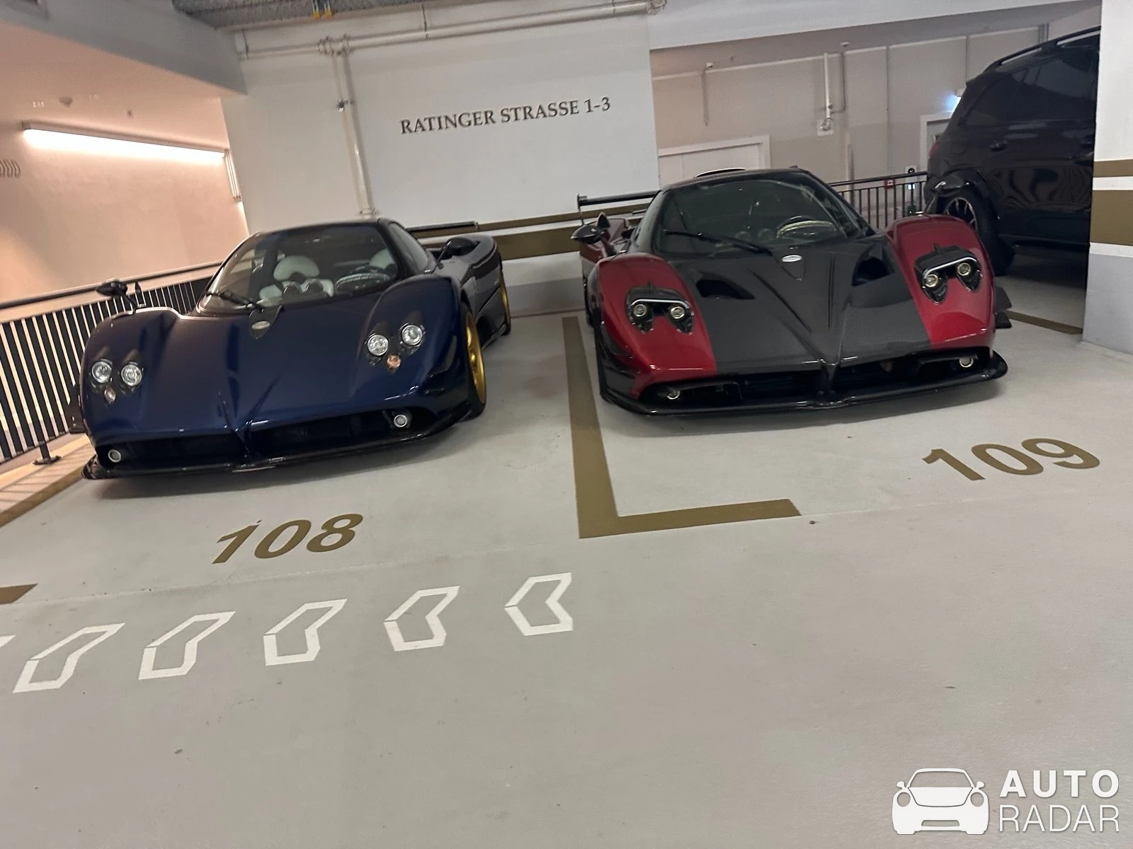 Pagani Zonda 760 MY Roadster spotted in Roma