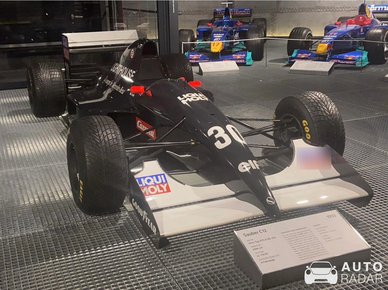 Sauber C12 spotted in Romanshorn