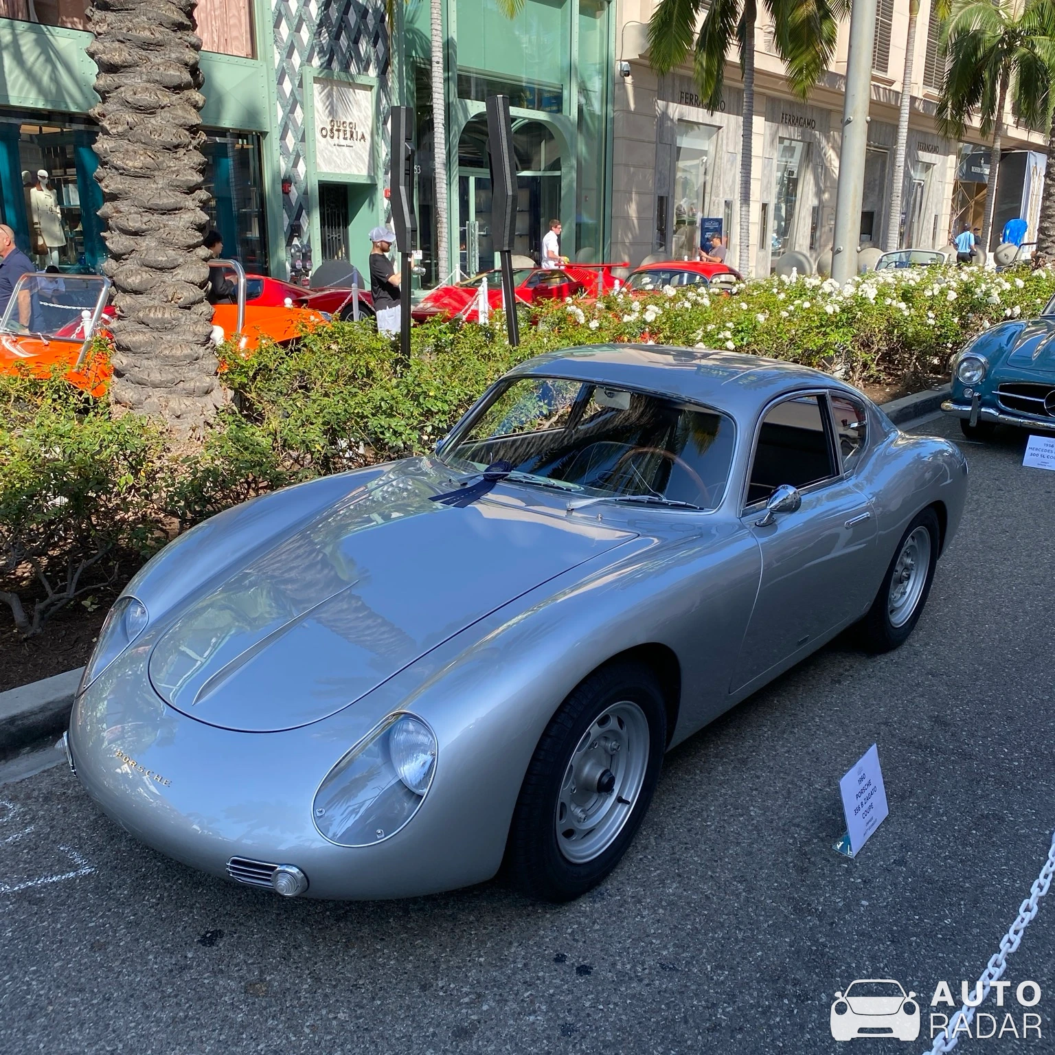 Porsche 356 B Zagato Coupe spotted in Beverly Hills