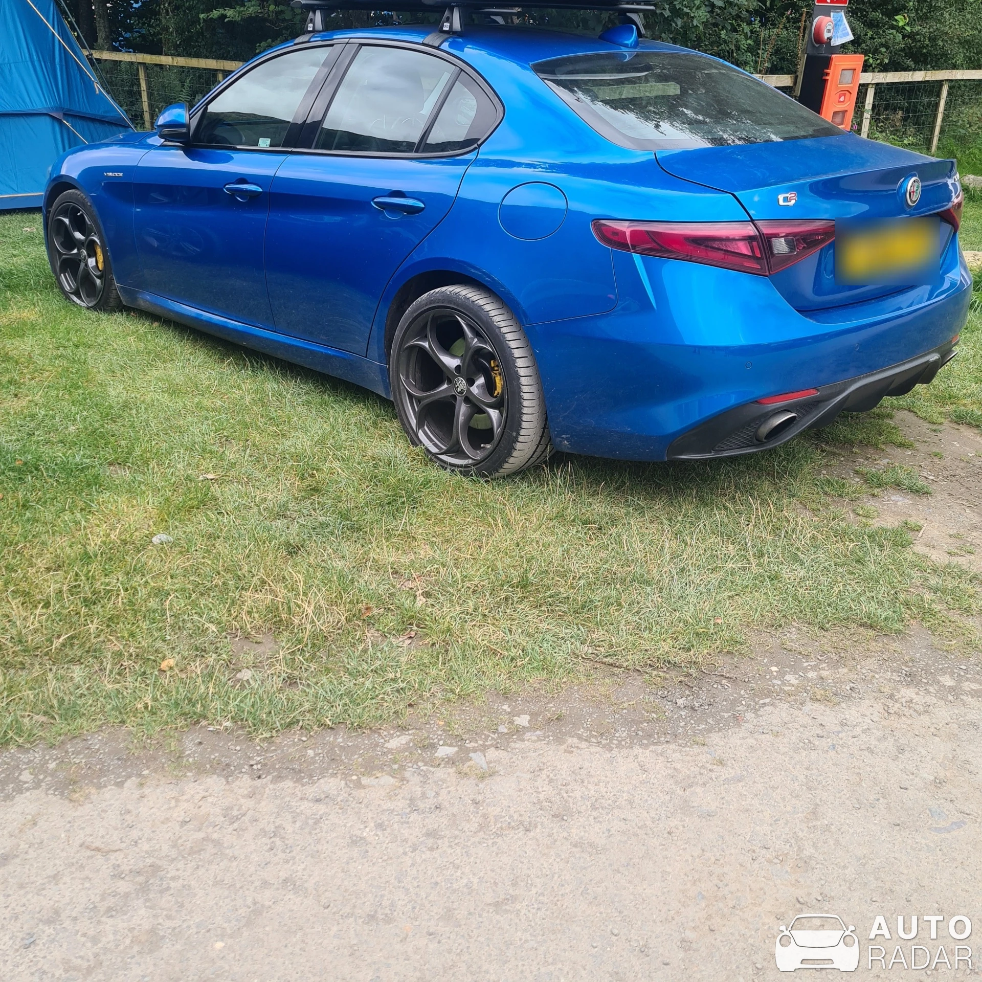 Alfa Romeo Giulia spotted in Beddgelert, United Kingdom