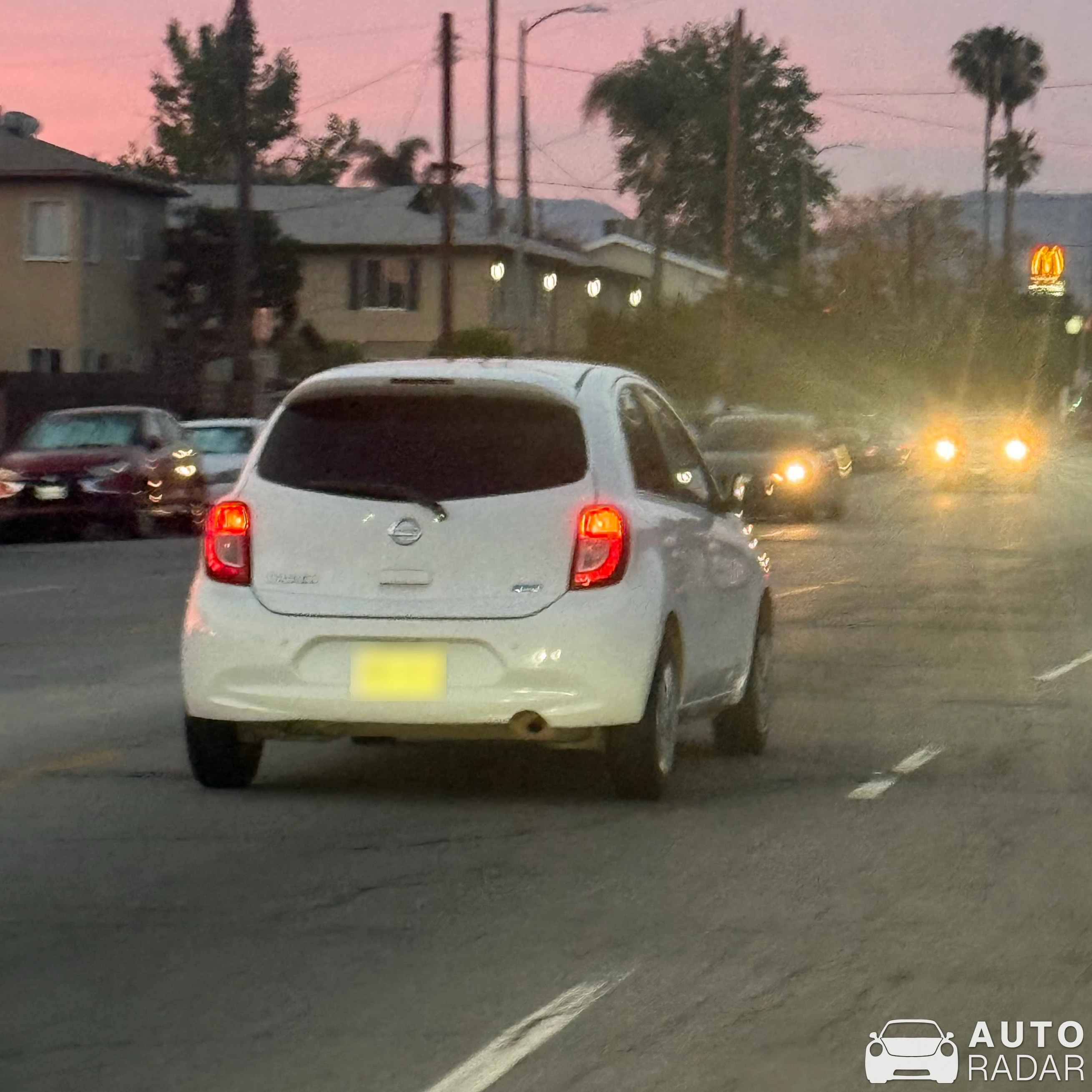 Nissan Micra K12 spotted in Los Angeles