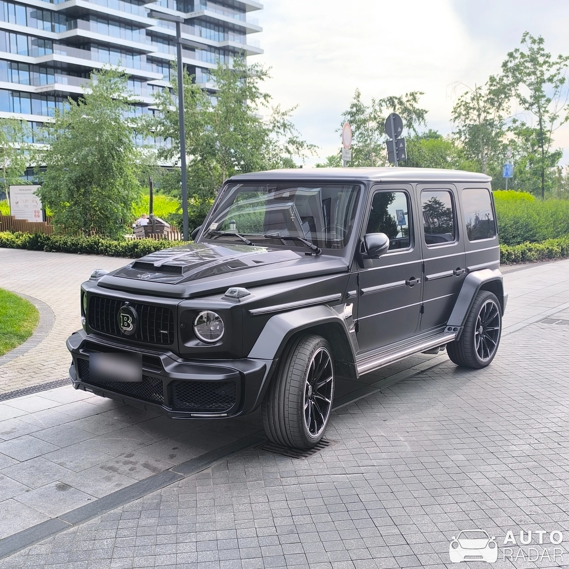 Mercedes-Benz Brabus G 800 spotted in Belgrade