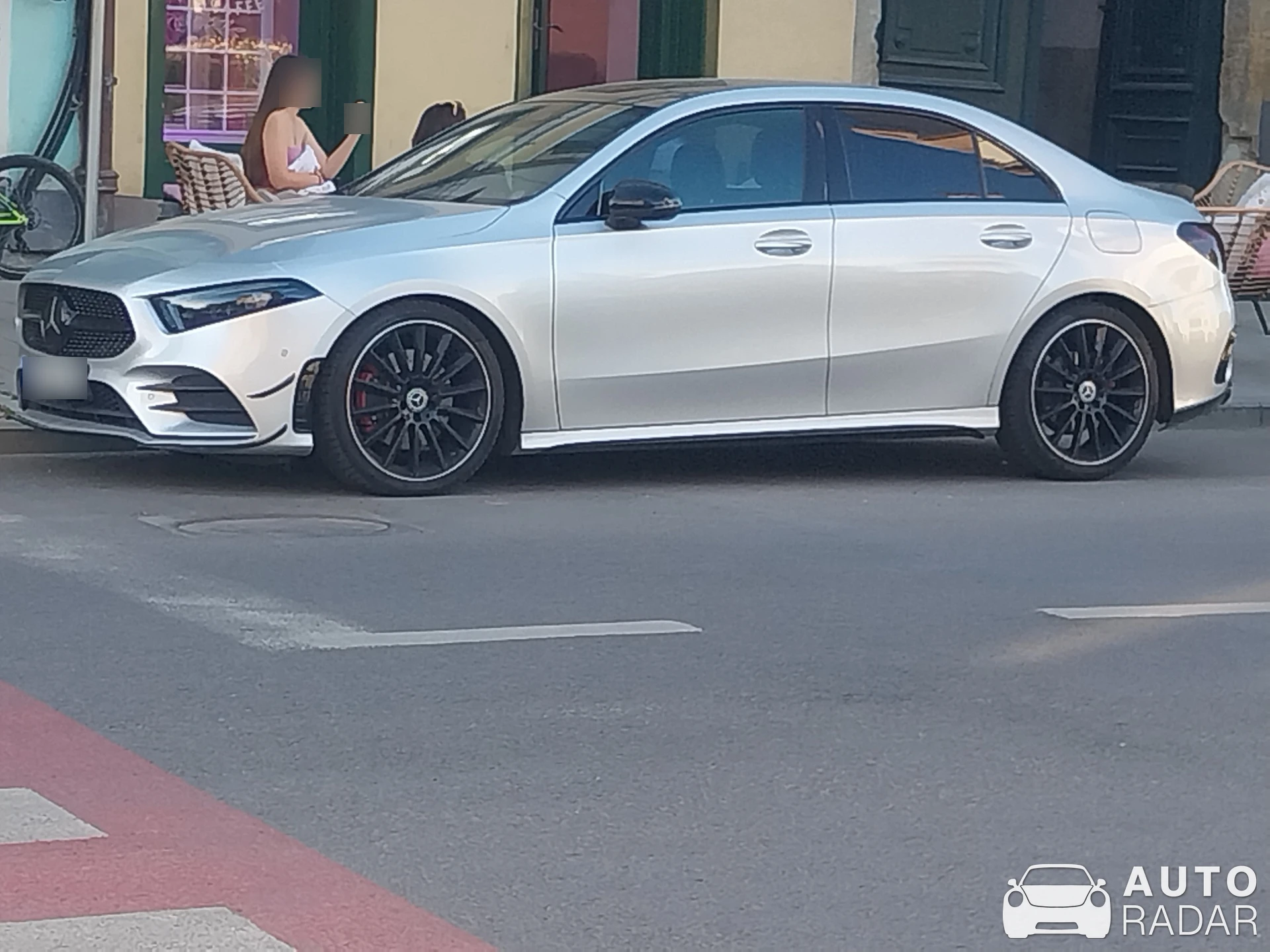 Mercedes-Benz A-Klasse Sedan V177 spotted in Bistrița