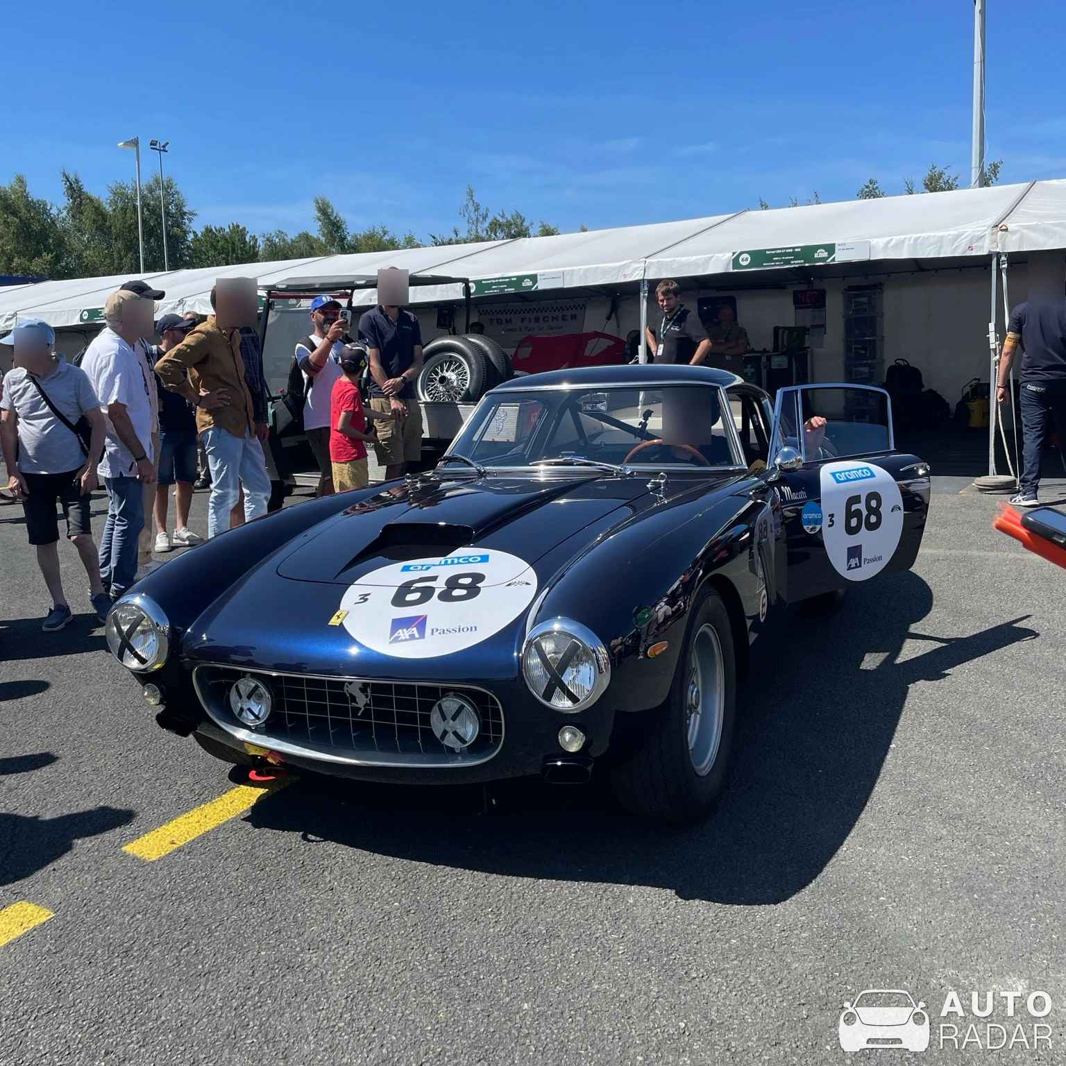 Ferrari 250 GT SWB Berlinetta Competizione spotted in Le Mans, France