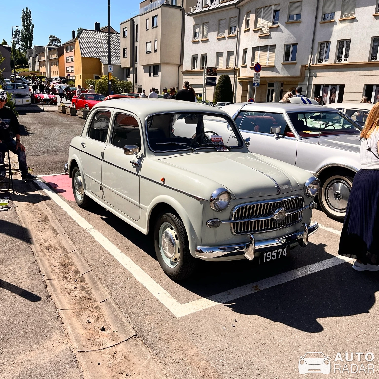 Fiat 1100 spotted in Leudelange