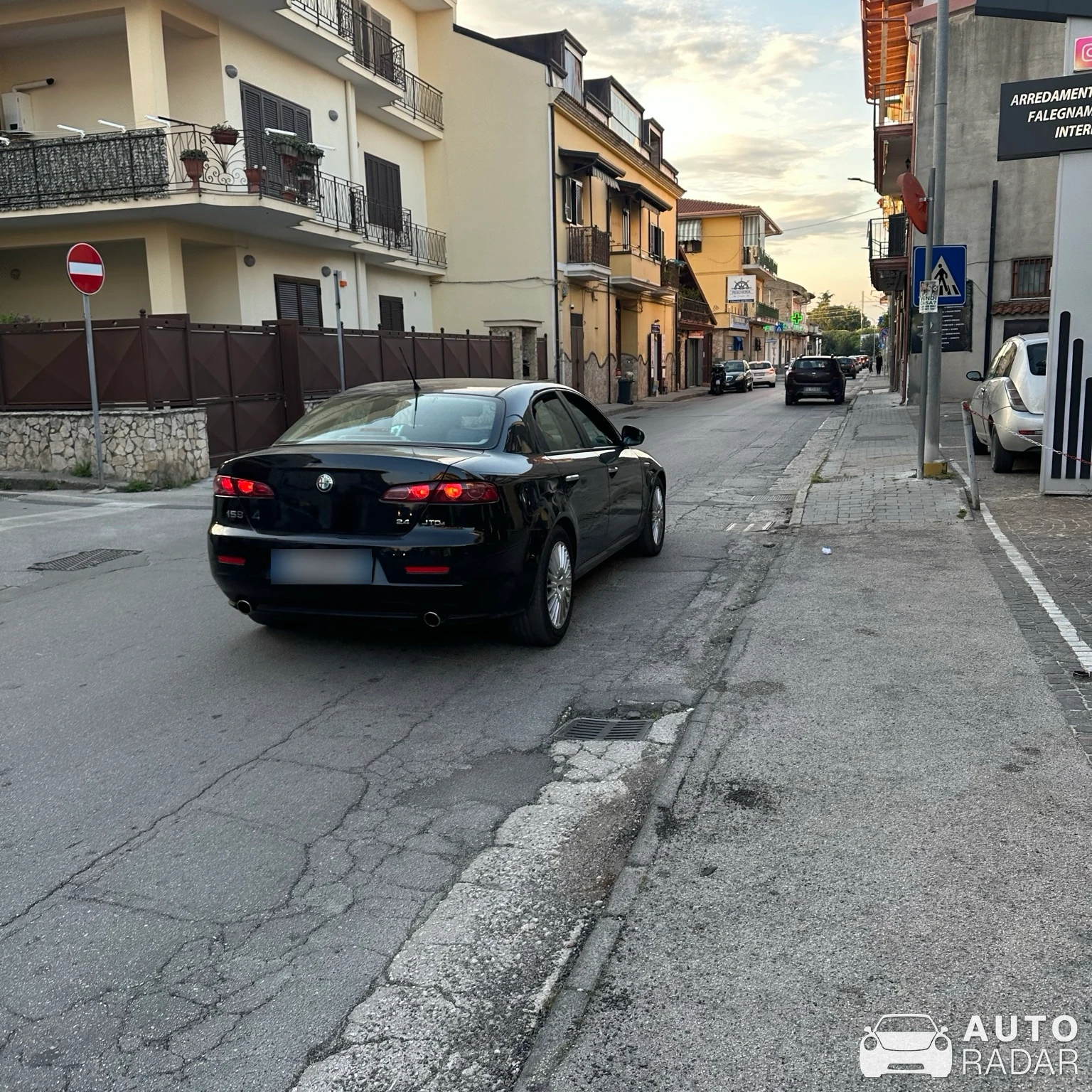 Alfa Romeo 164 Q4 spotted in Carinaro