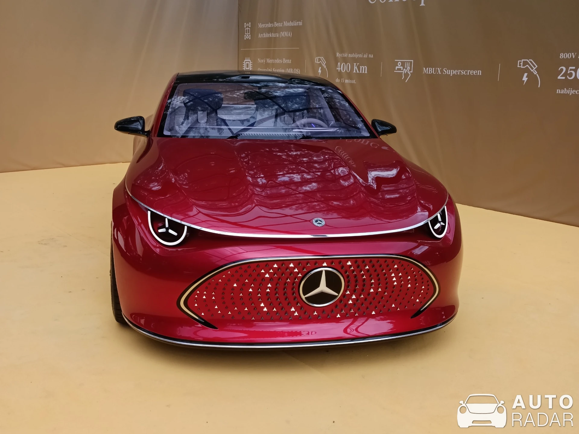 Mercedes-Benz CLA Klasse Concept spotted in Prague