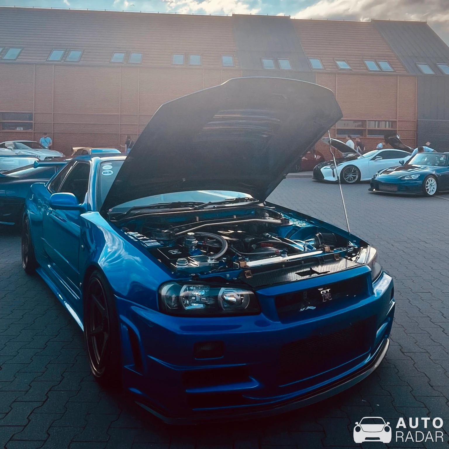 Nissan Skyline R34 GT-R spotted in Grudziądz