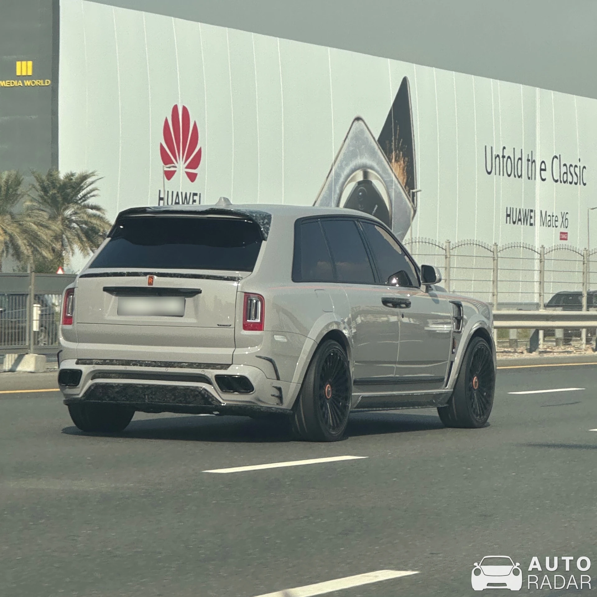 Rolls-Royce Cullinan Mansory spotted in Abu Dhabi, United Arab Emirates