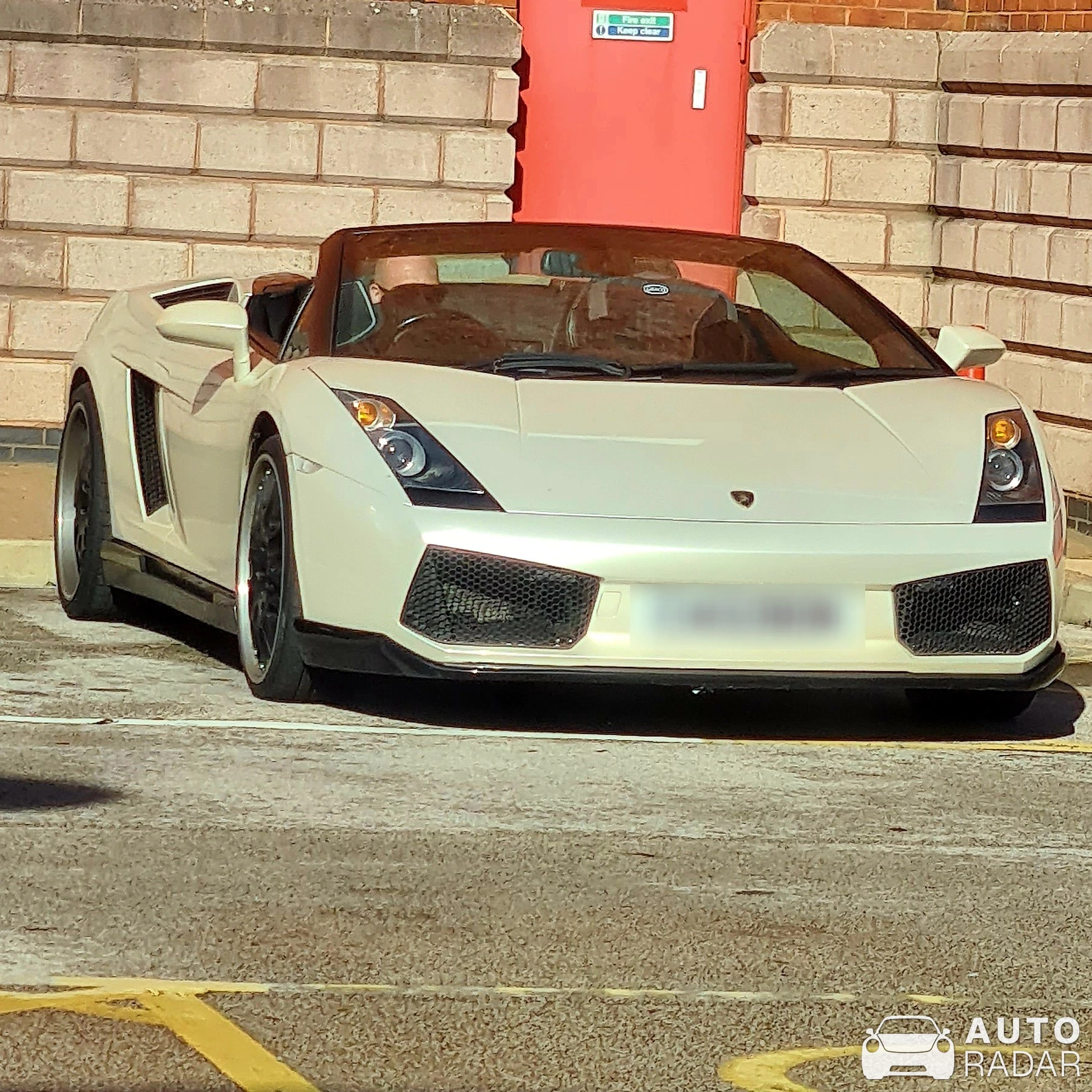 Lamborghini Gallardo LP550-2 Spyder spotted in Conwy Principal Area, United Kingdom