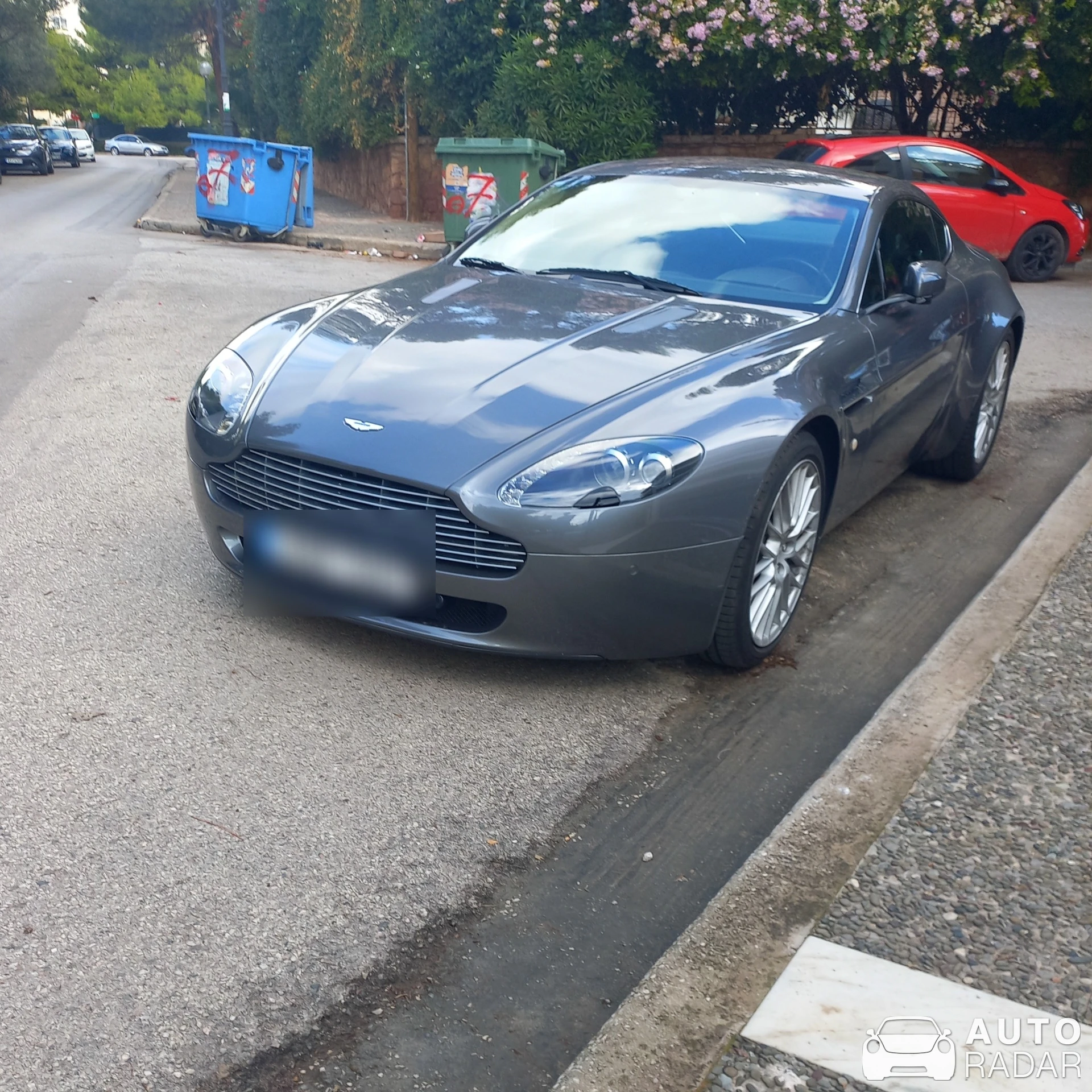 Aston Martin V8 Vantage spotted in Voula, Greece