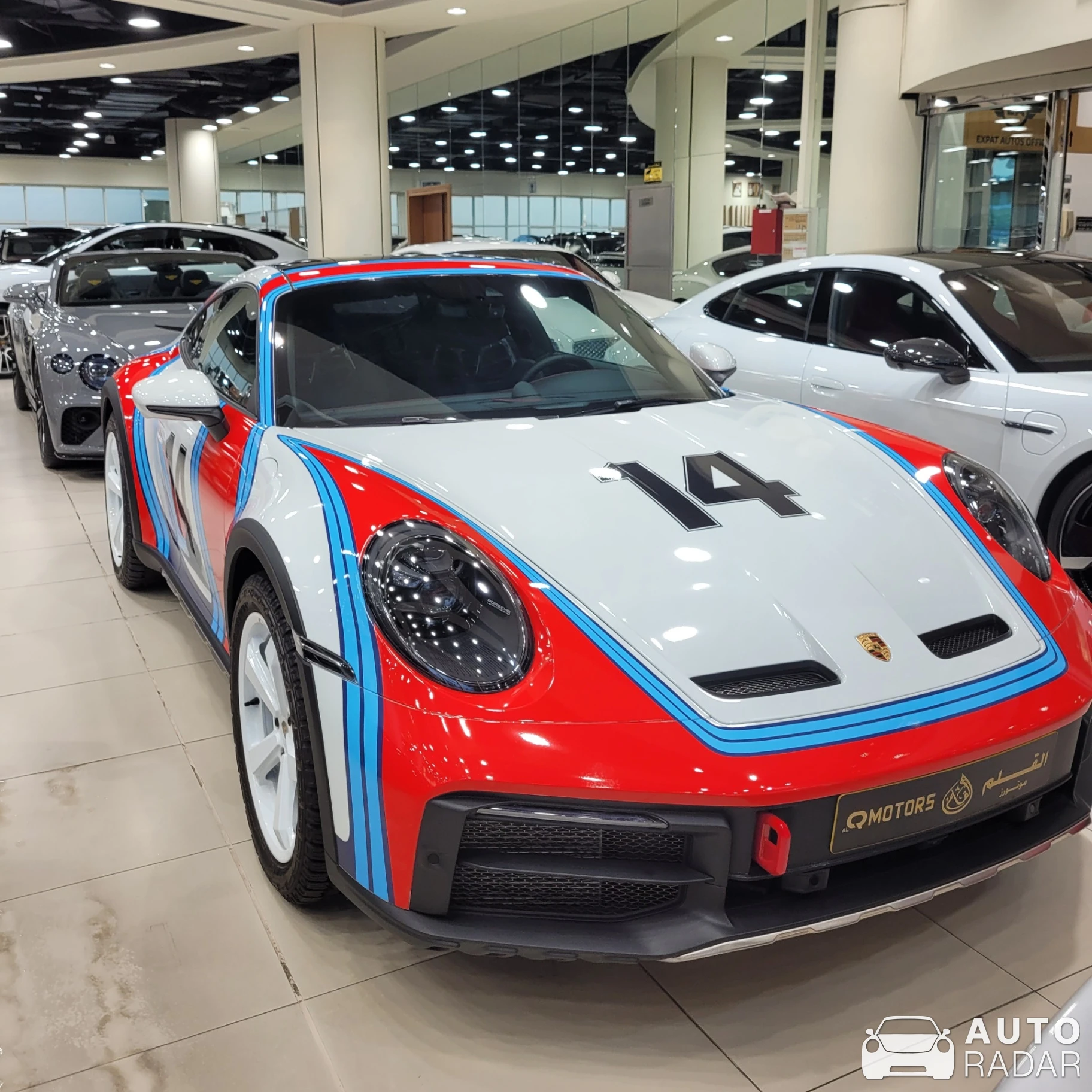 Porsche 992 Dakar spotted in Dubai, United Arab Emirates