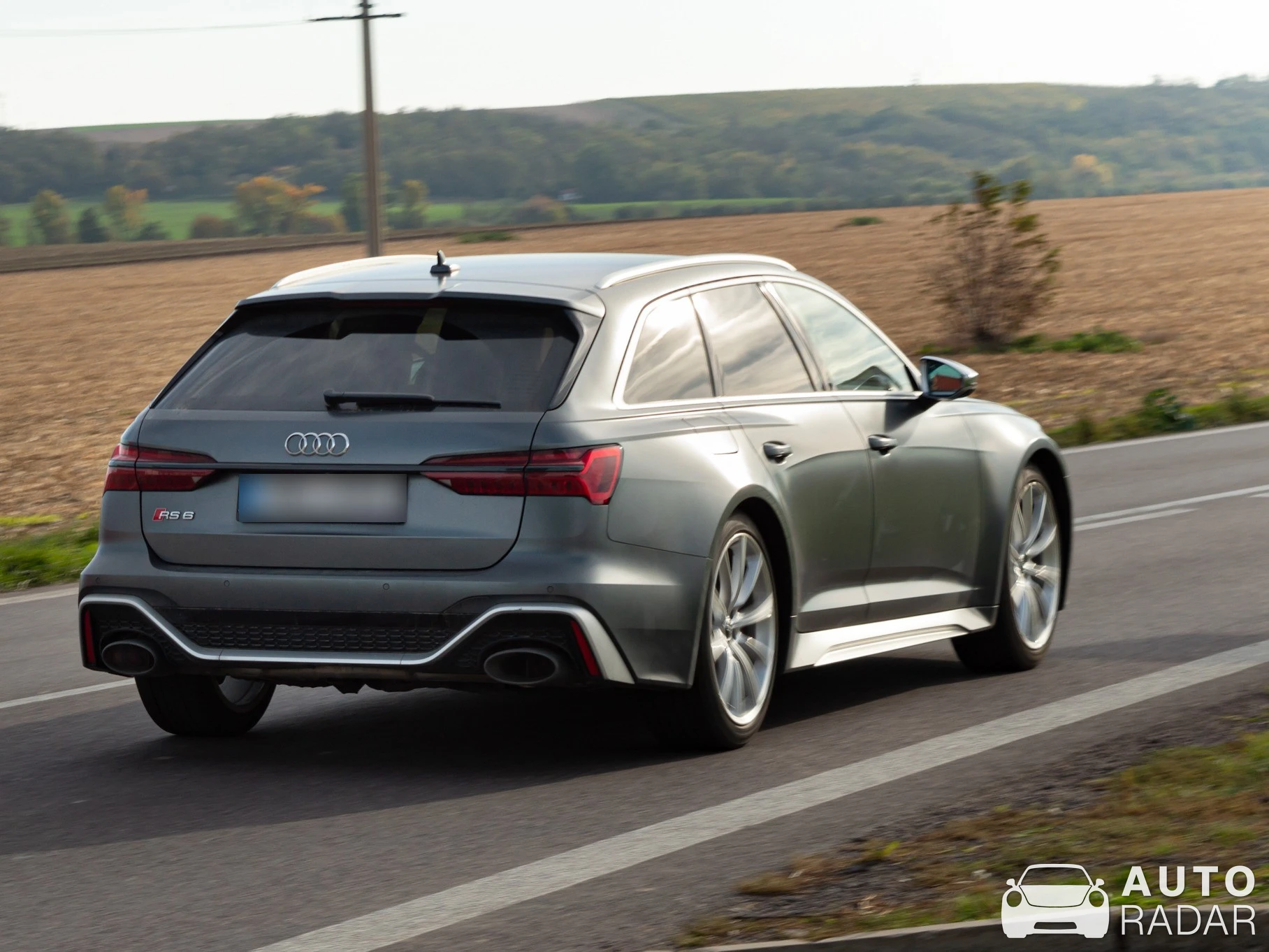 Audi RS6 Avant C8 spotted in Znojmo, Czechia