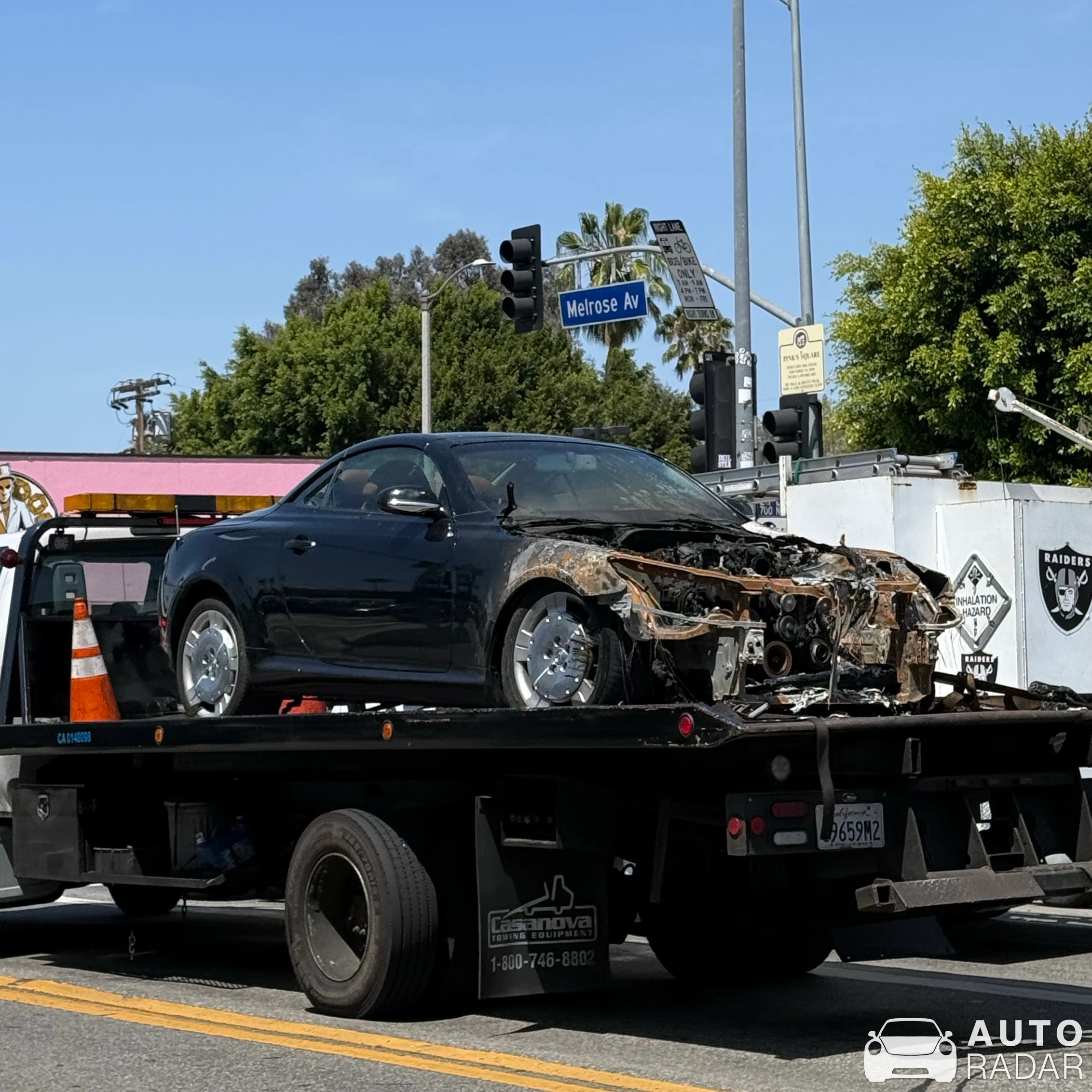 Lexus SC 430 spotted in Los Angeles