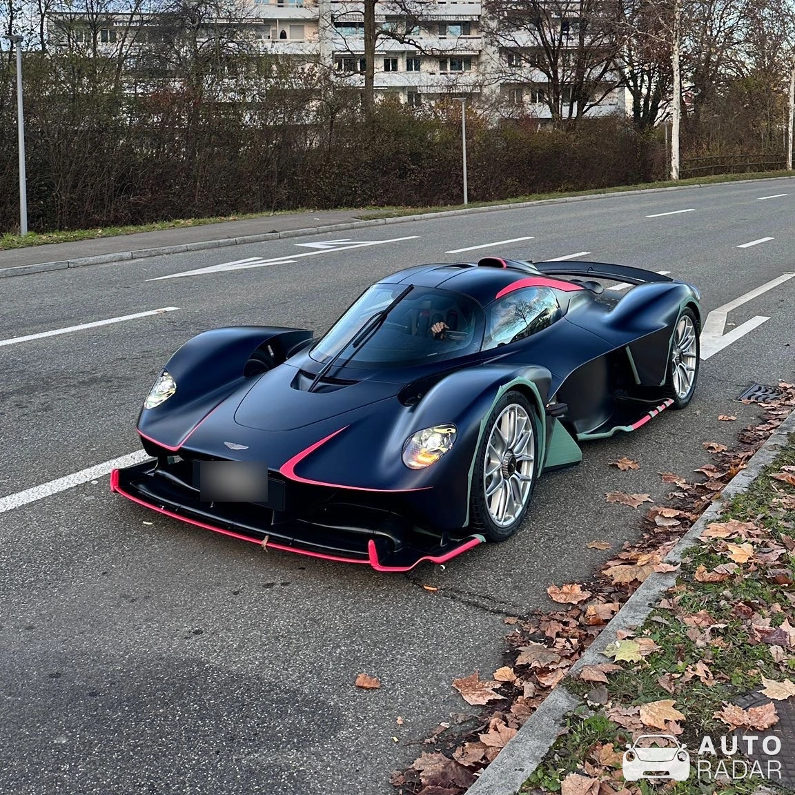 Aston Martin Valkyrie spotted in Zürich, Switzerland
