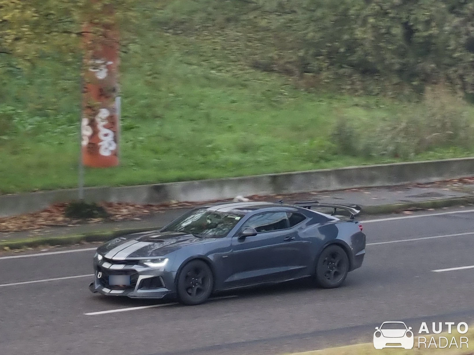 Chevrolet Camaro SS spotted in Milano, Italia