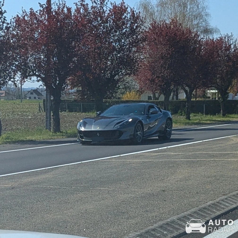 Ferrari 812 Superfast spotted in Tarbes