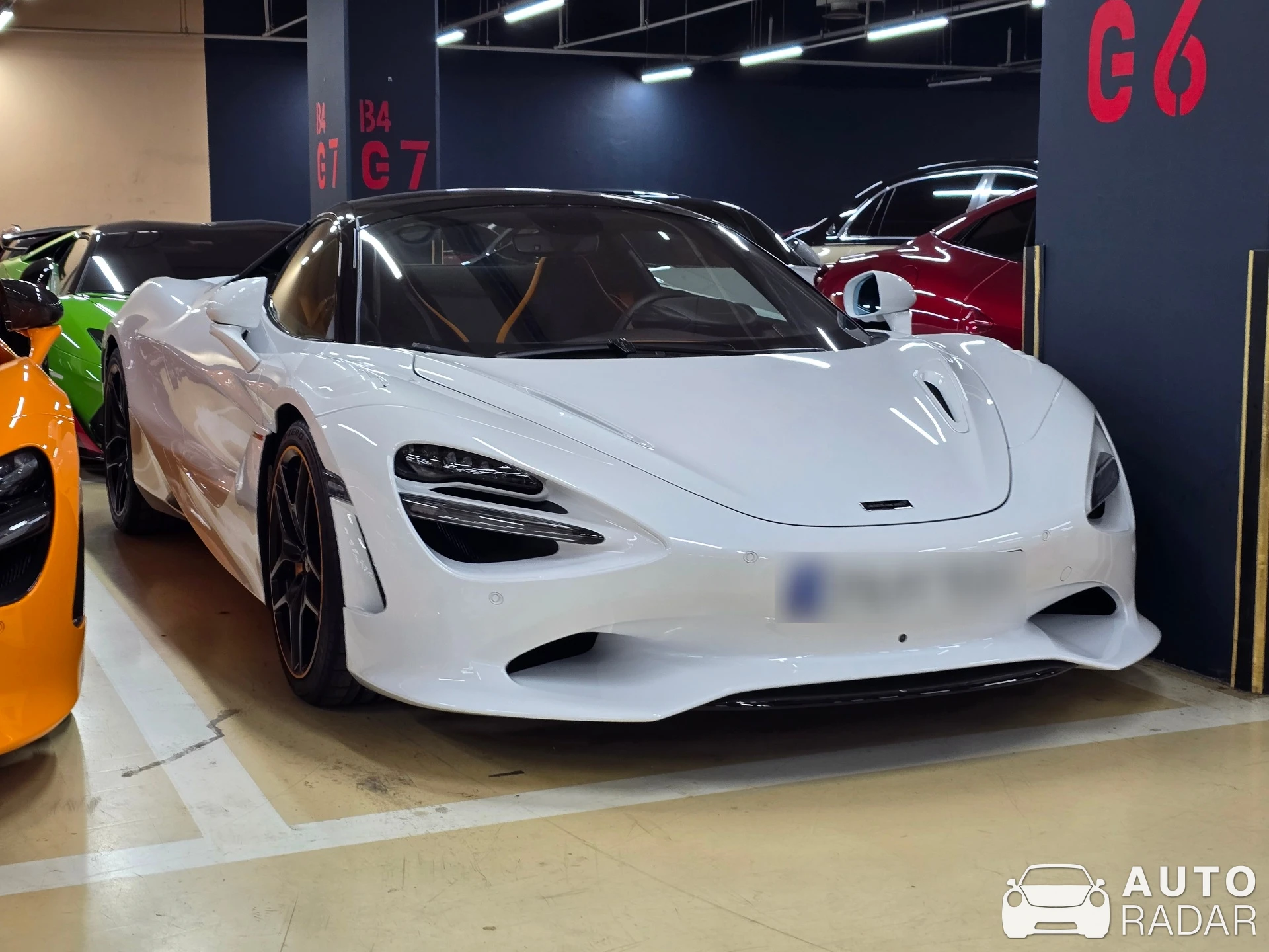 McLaren 750S spotted in 서초구, 대한민국