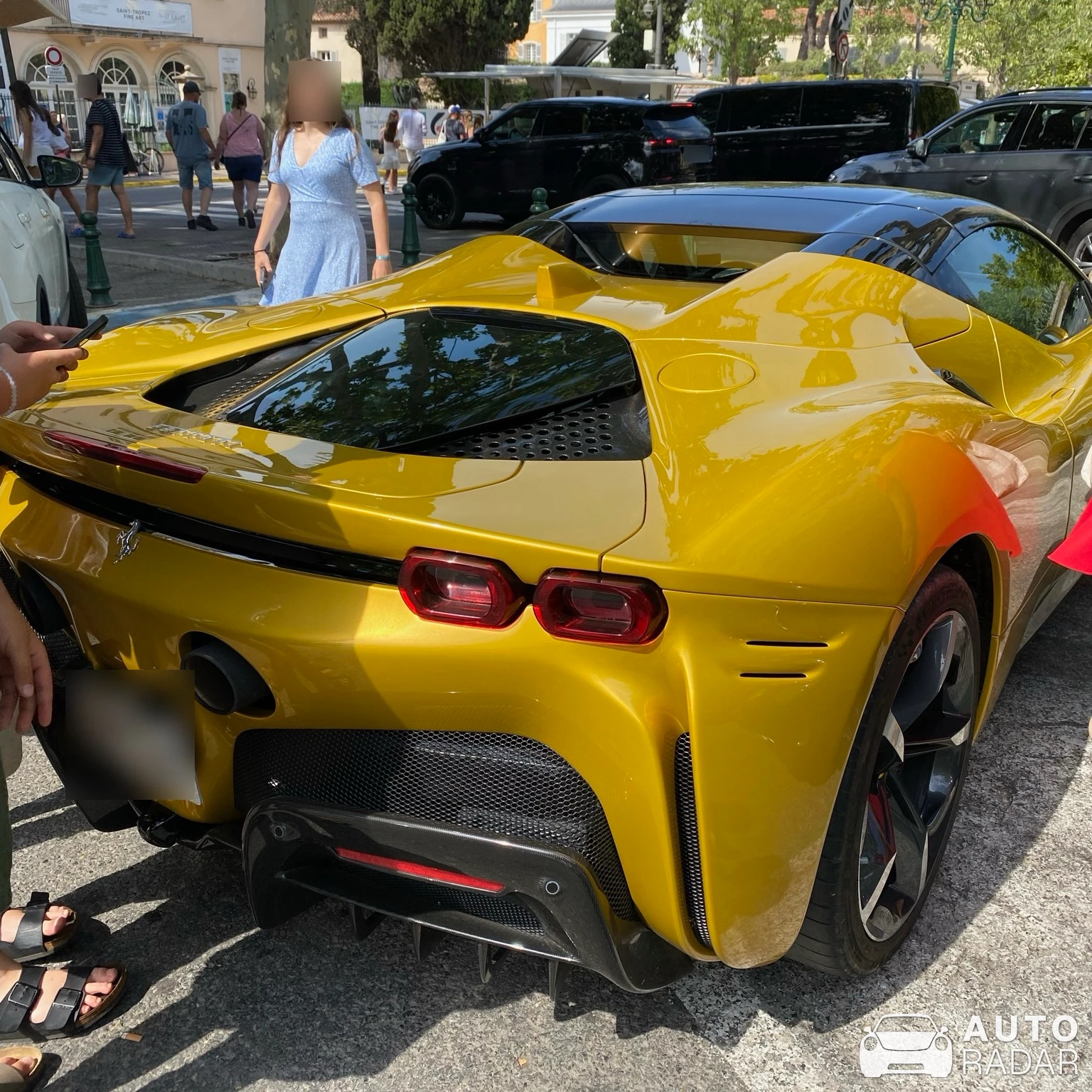 Ferrari SF90 Spider spotted in Saint-Tropez, France