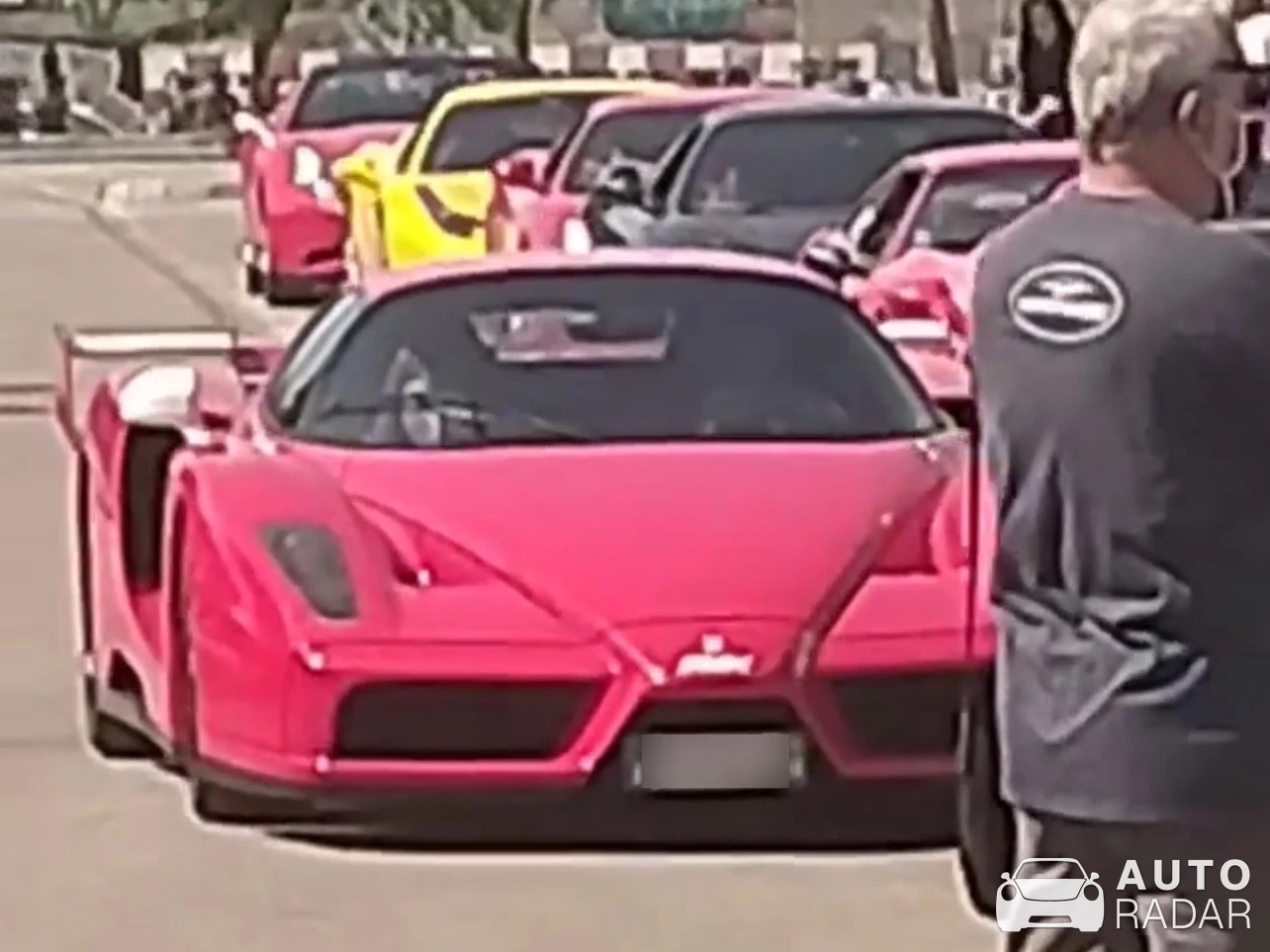 Ferrari Enzo spotted in Pireas, Greece