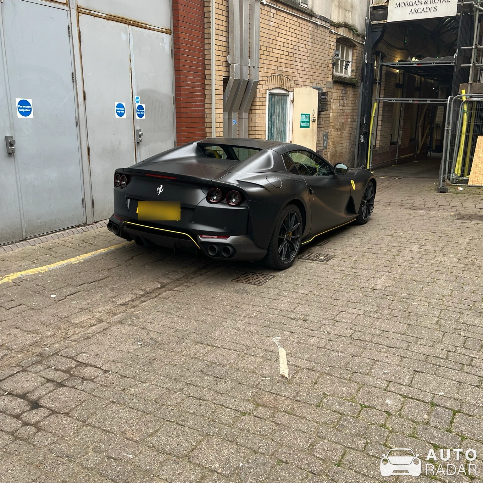 Ferrari 812 GTS spotted in Llandough