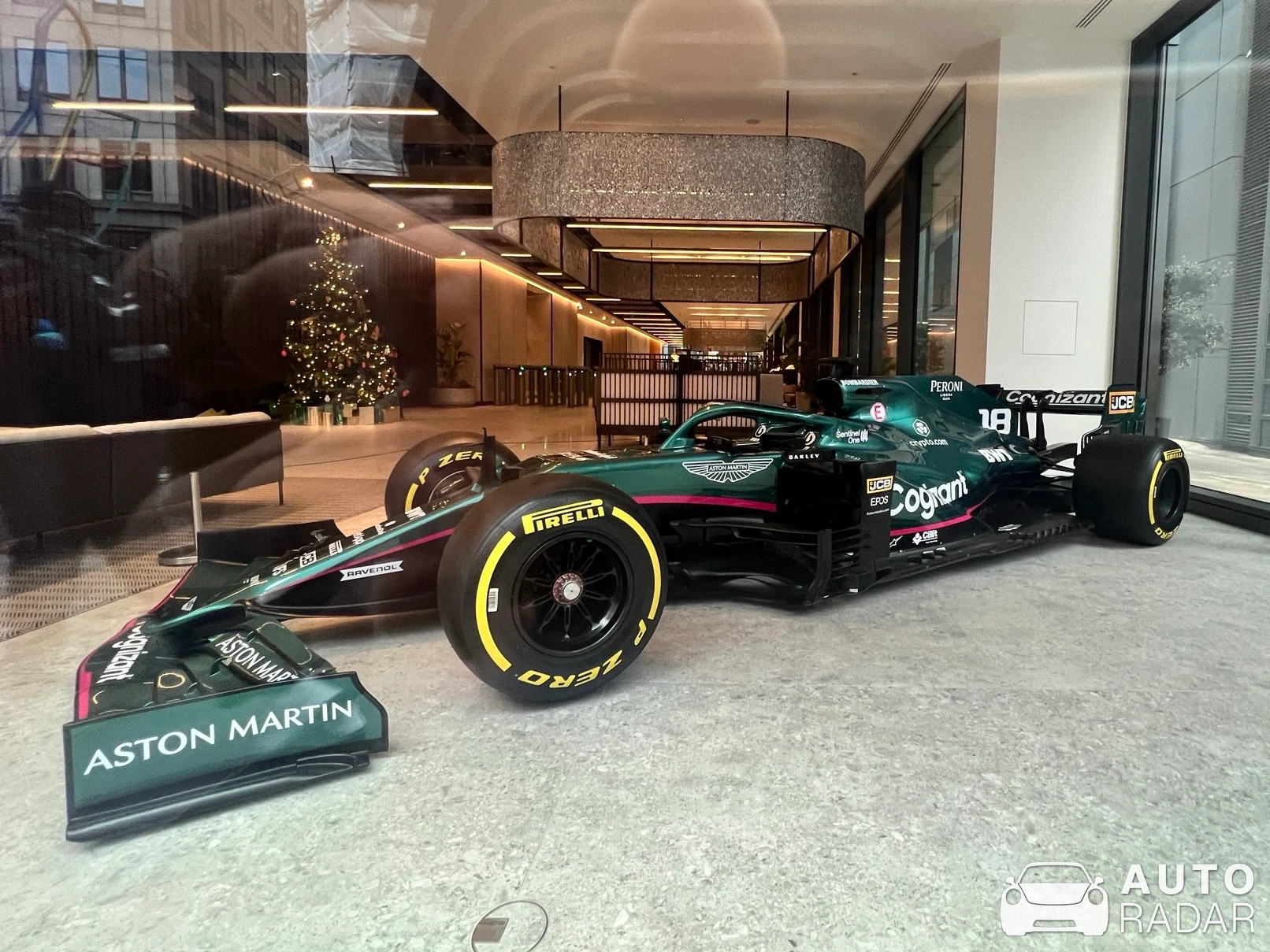 Aston Martin AMR21 spotted