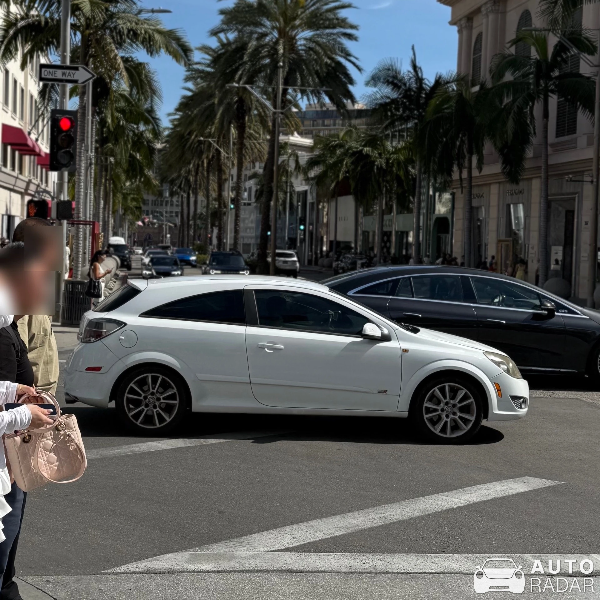 Vauxhall Astra spotted in Beverly Hills