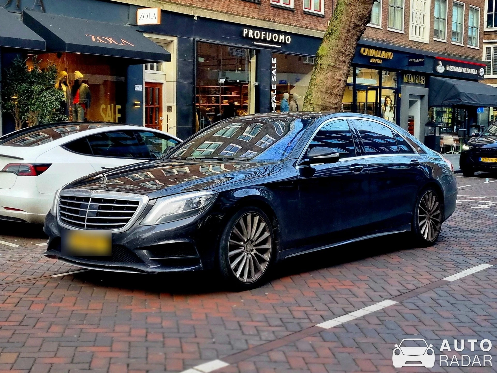 Mercedes-Benz S-Klasse W222 spotted in Rotterdam, Netherlands