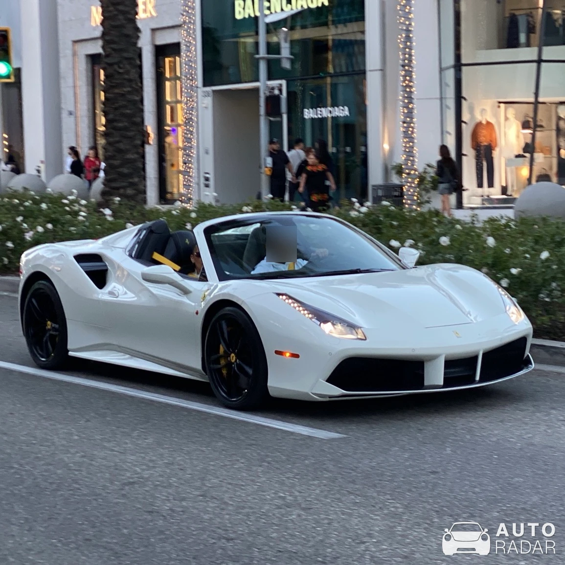 Ferrari 488 Spider spotted in Beverly Hills, United States
