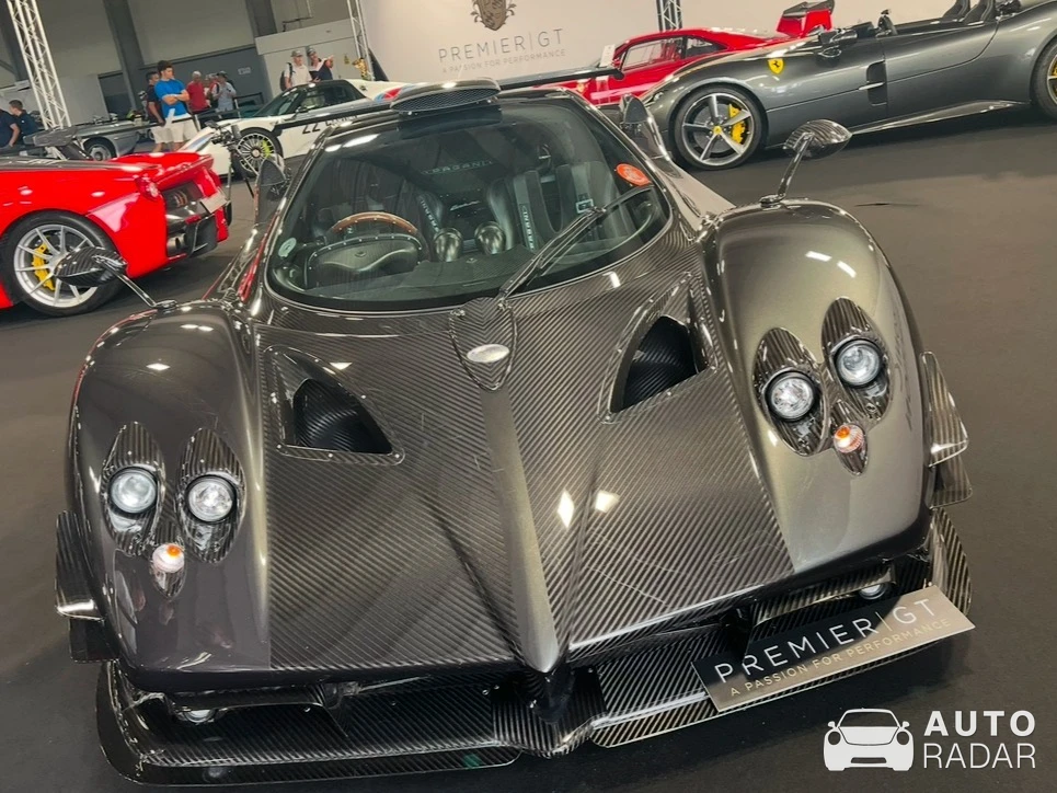 Pagani Zonda 760 AG Roadster spotted in Farnborough