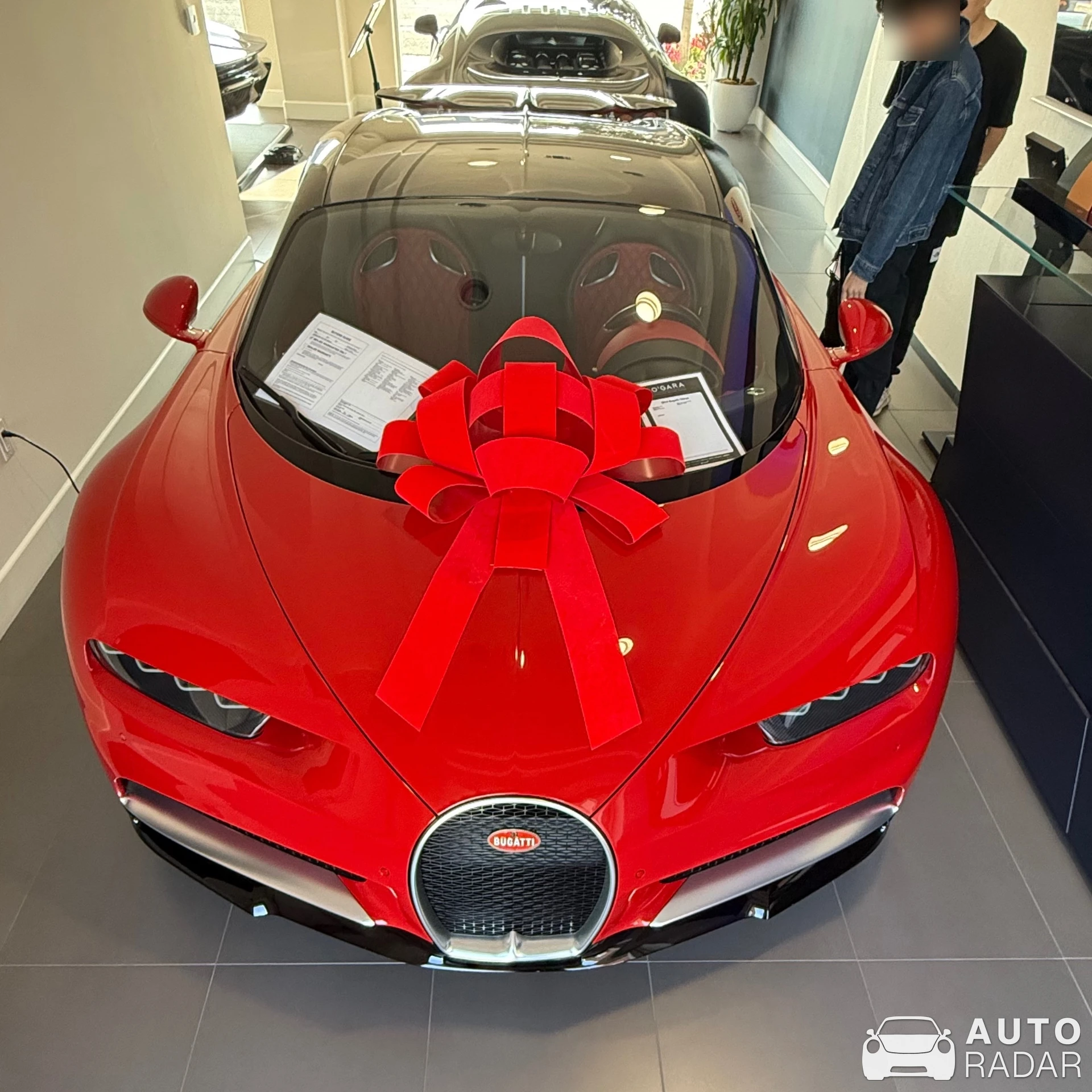 Bugatti Chiron spotted in Beverly Hills, United States