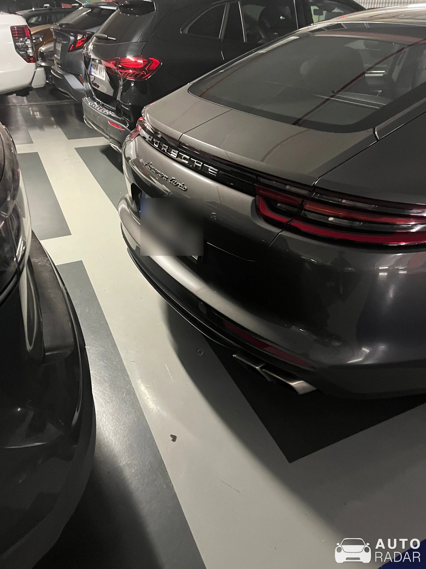 Porsche 971 Panamera Turbo spotted in Barcelona, Spain