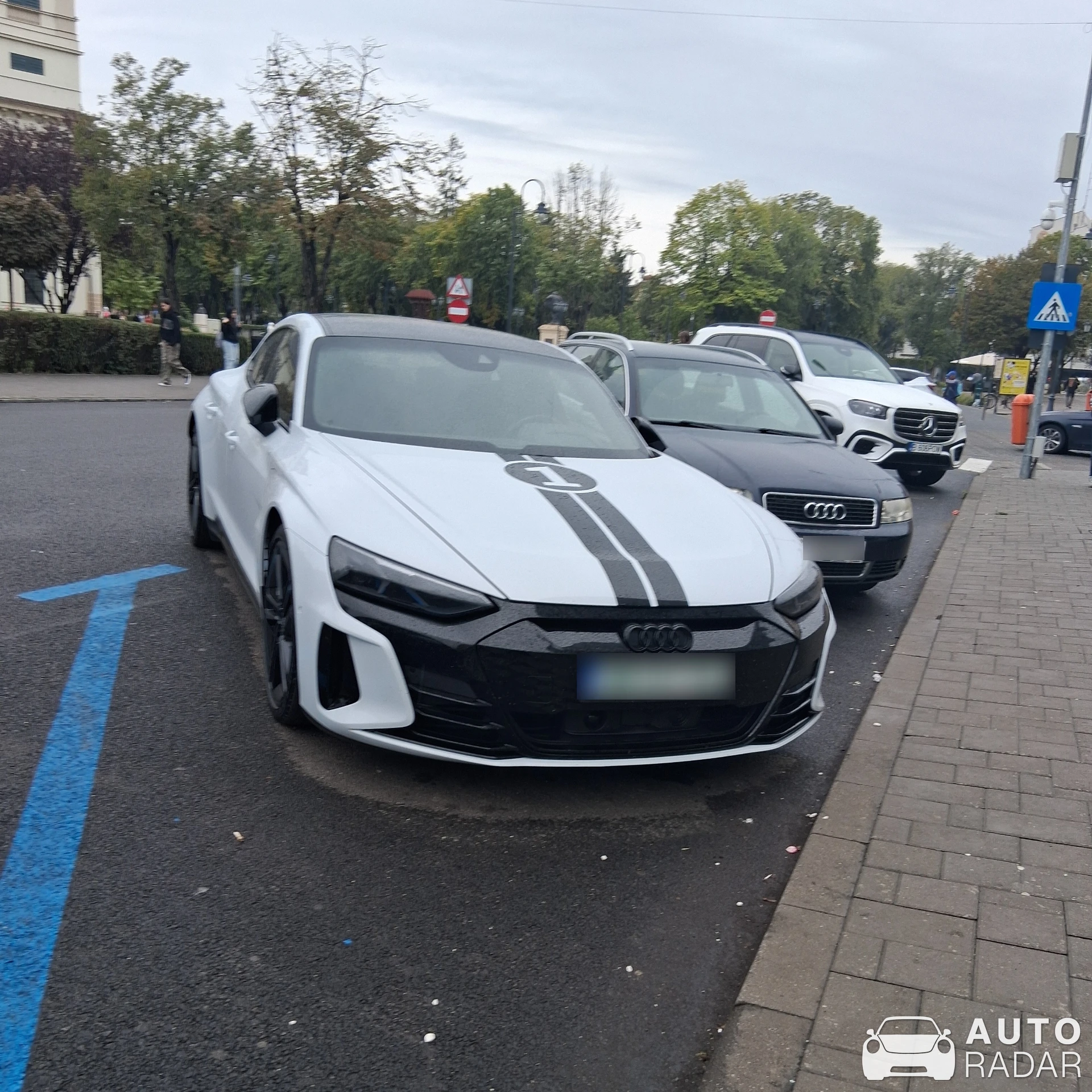 Audi RS E-Tron GT spotted in Satu Mare