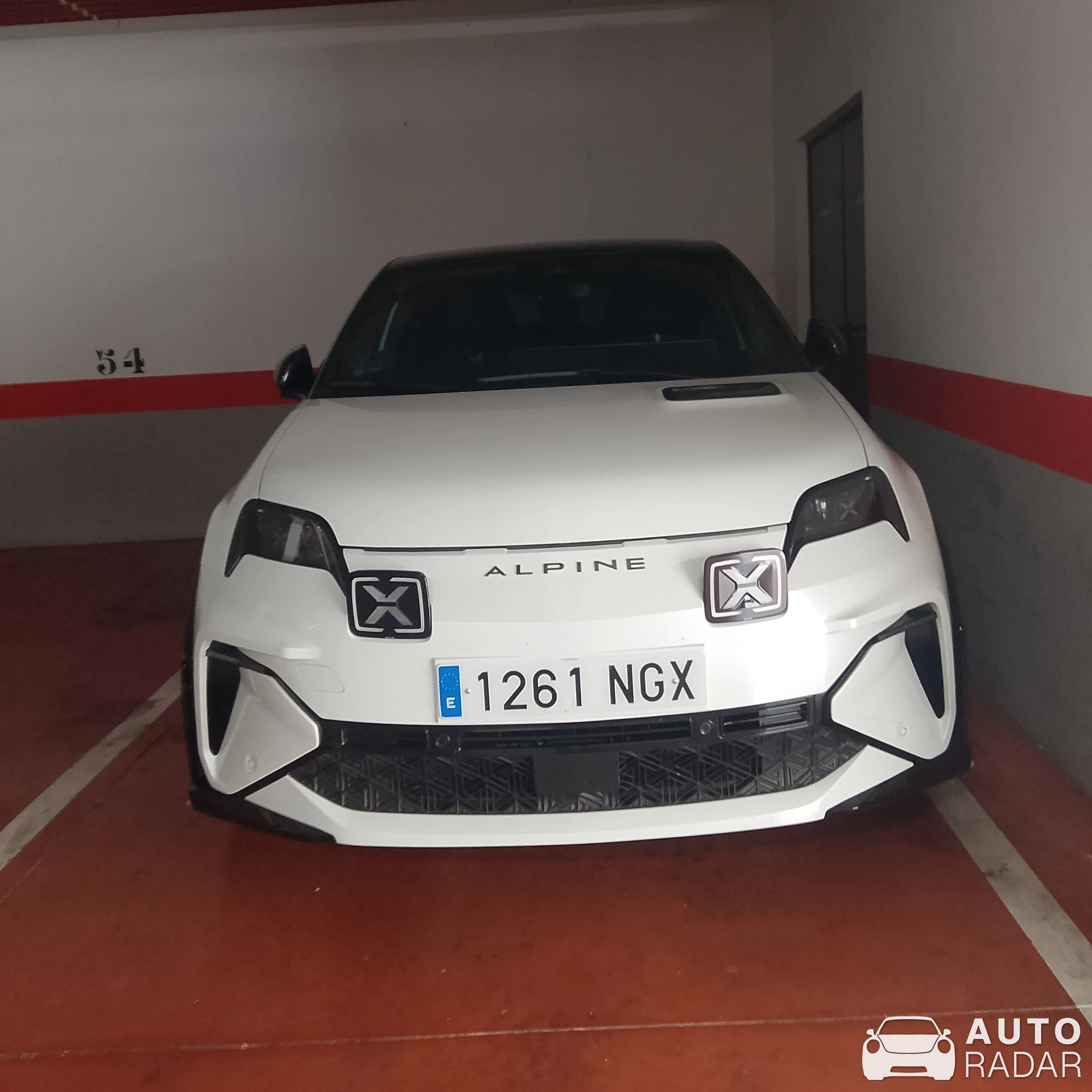 Alpine A110 spotted in Madrid, Spain