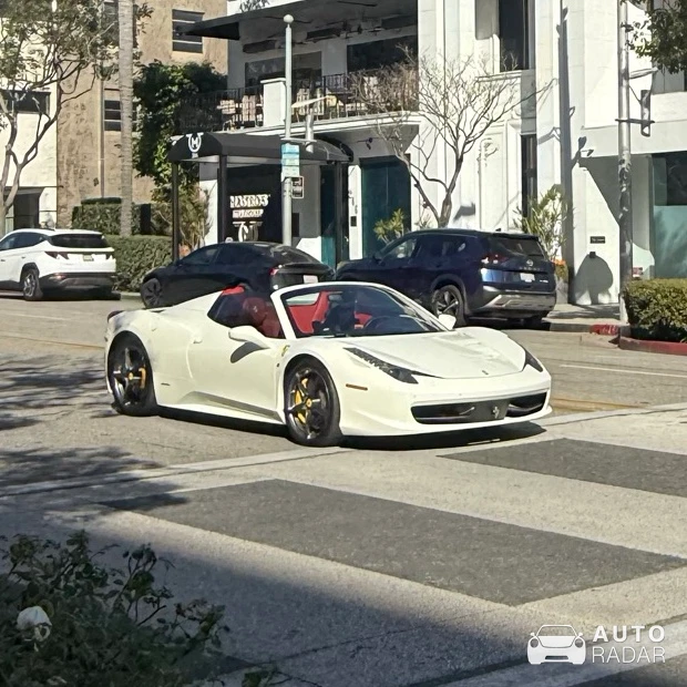 Ferrari 458 Spider spotted in Beverly Hills, United States