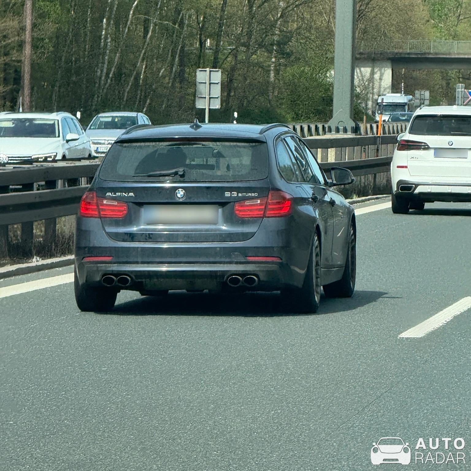 Alpina B3 BiTurbo Touring 2016 spotted in Neunhofer Forst