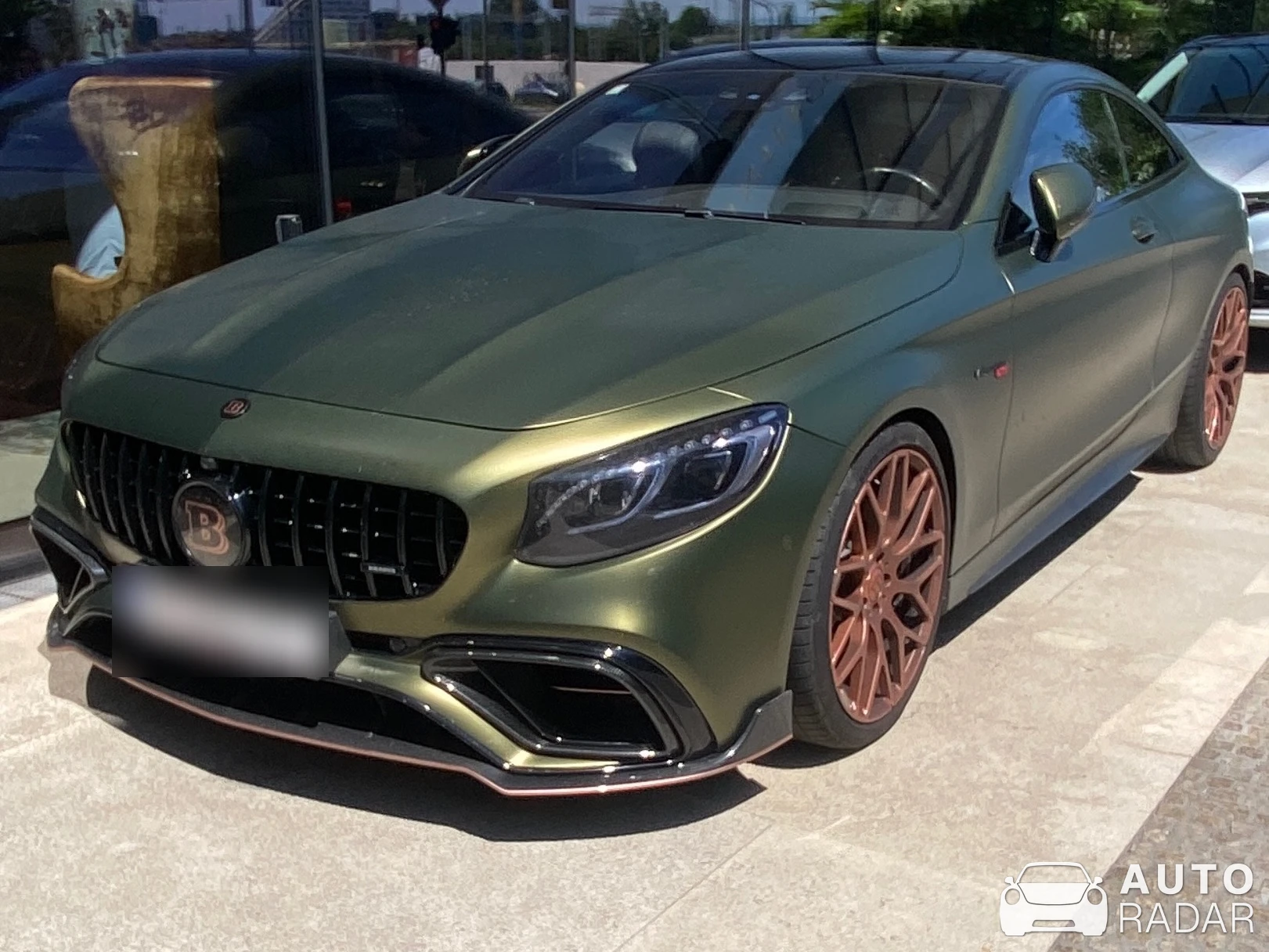 Mercedes-AMG Brabus GLE Coupé B 63S-850 spotted in Ljubljana