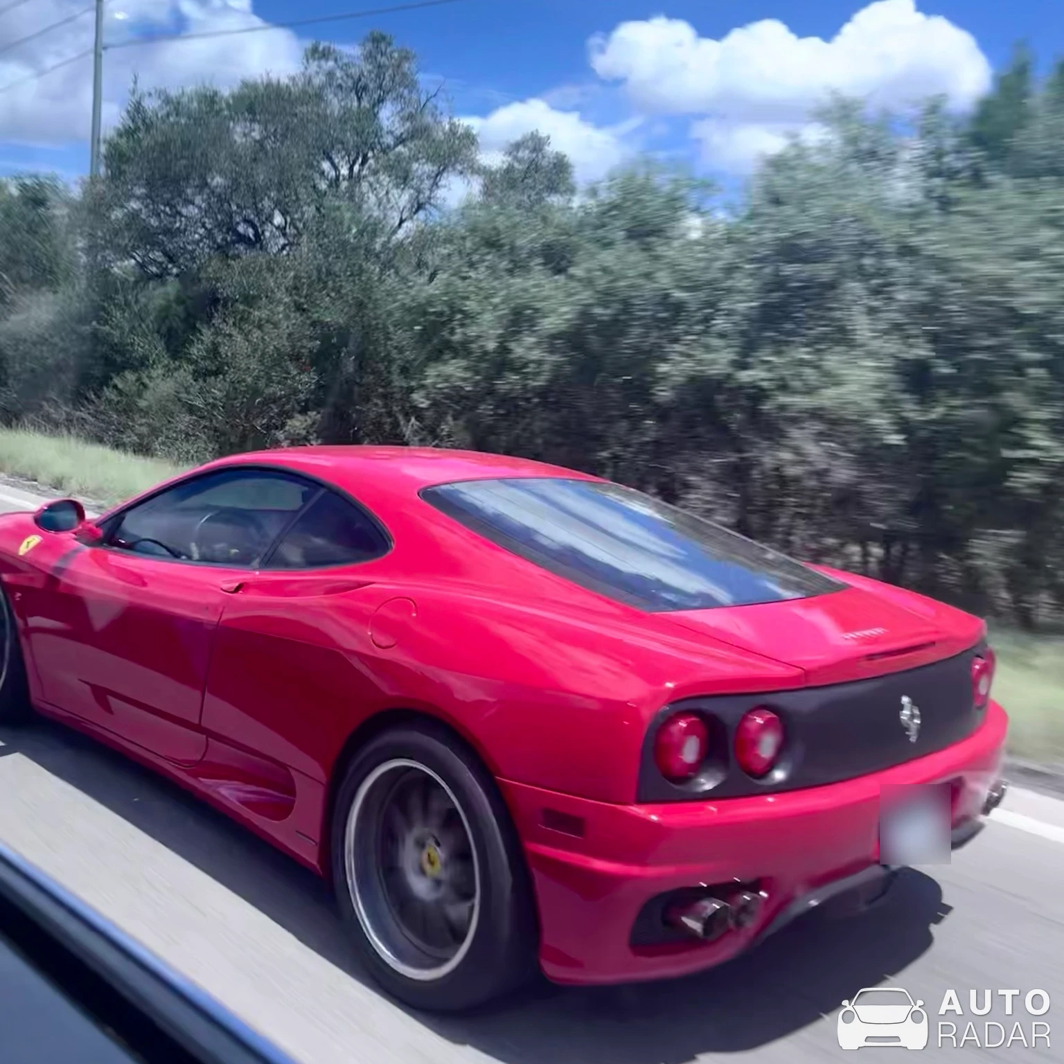 Ferrari 360 Modena spotted in New Braunfels