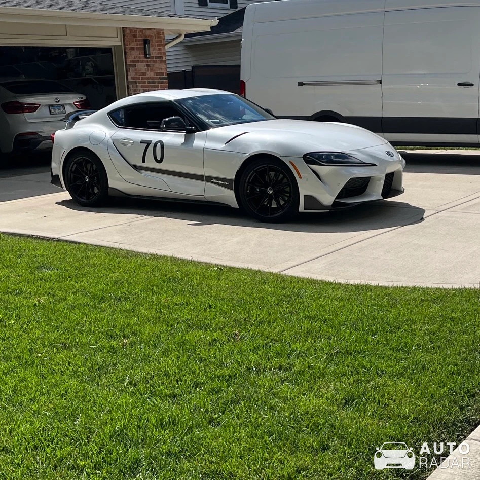 Toyota GR Supra A90 45th Anniversary Edition spotted in Palatine