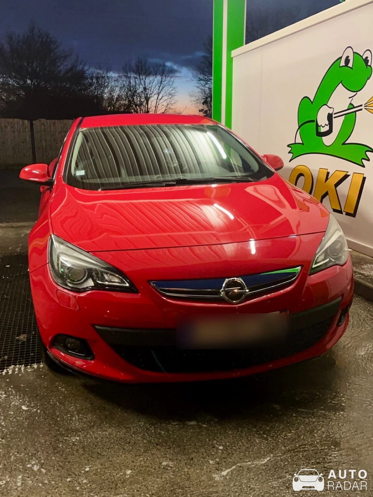 Opel Astra GTC spotted in La Flèche, France
