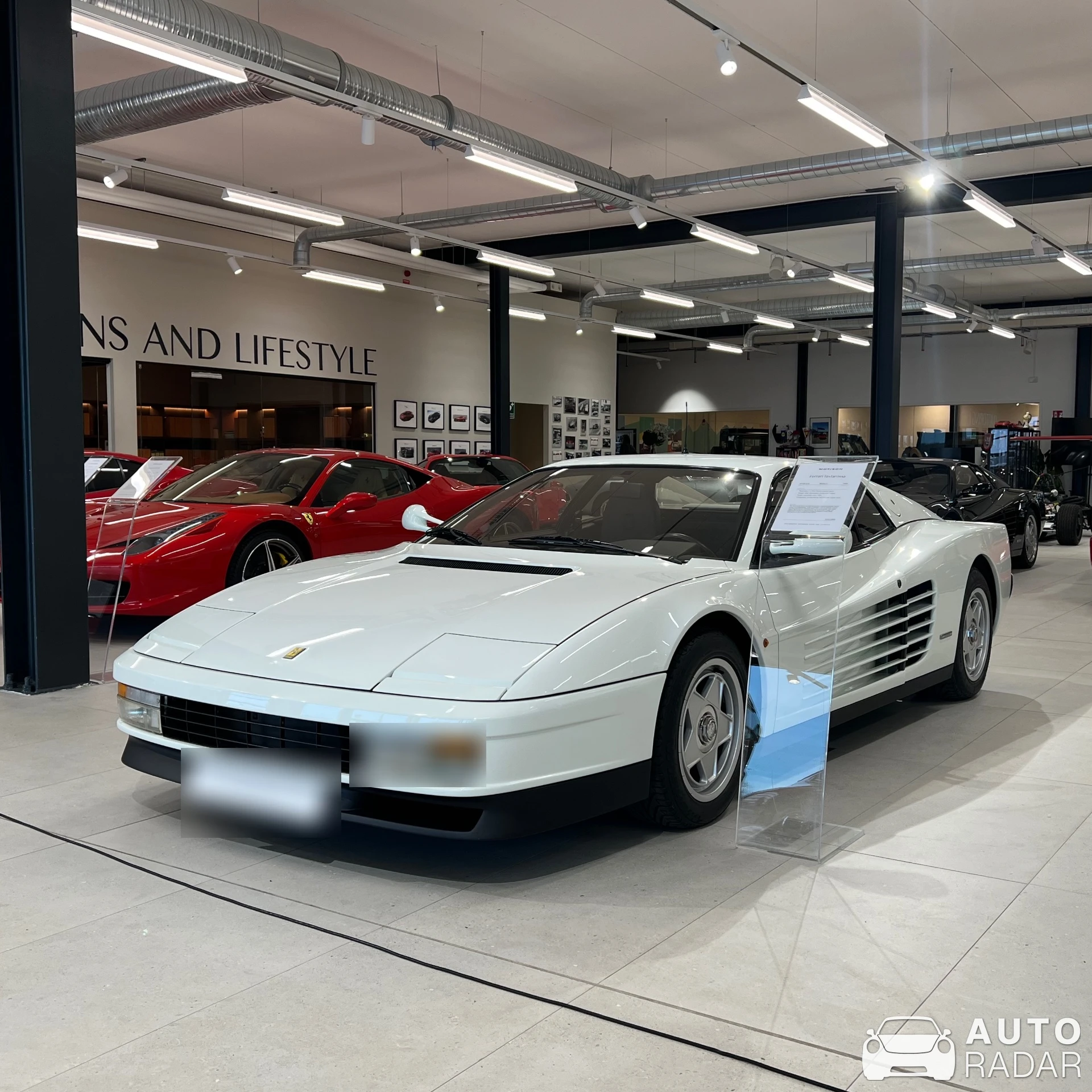 Ferrari Testarossa spotted in Uppsala län, Sweden