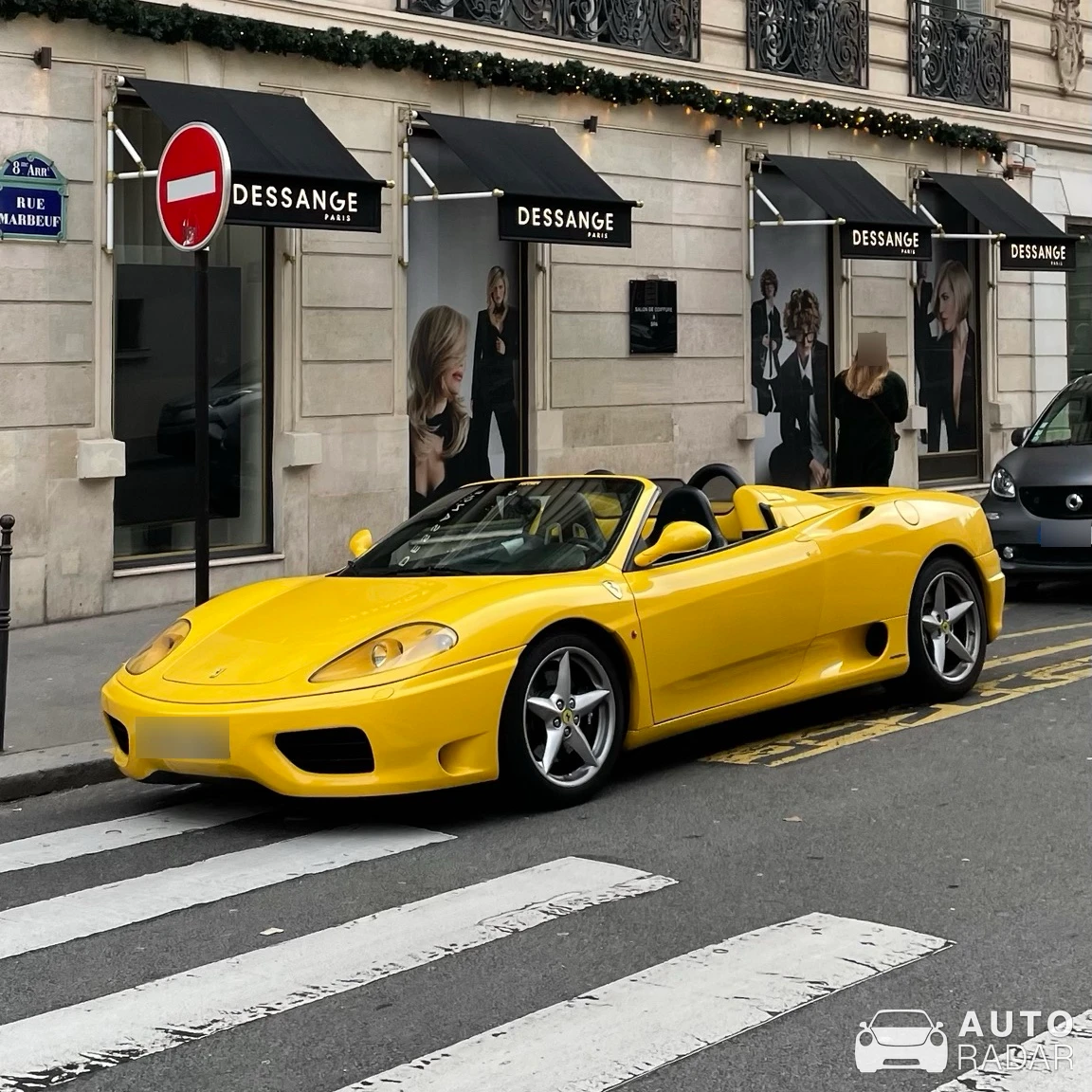 Ferrari 360 Spider spotted in Paris, France