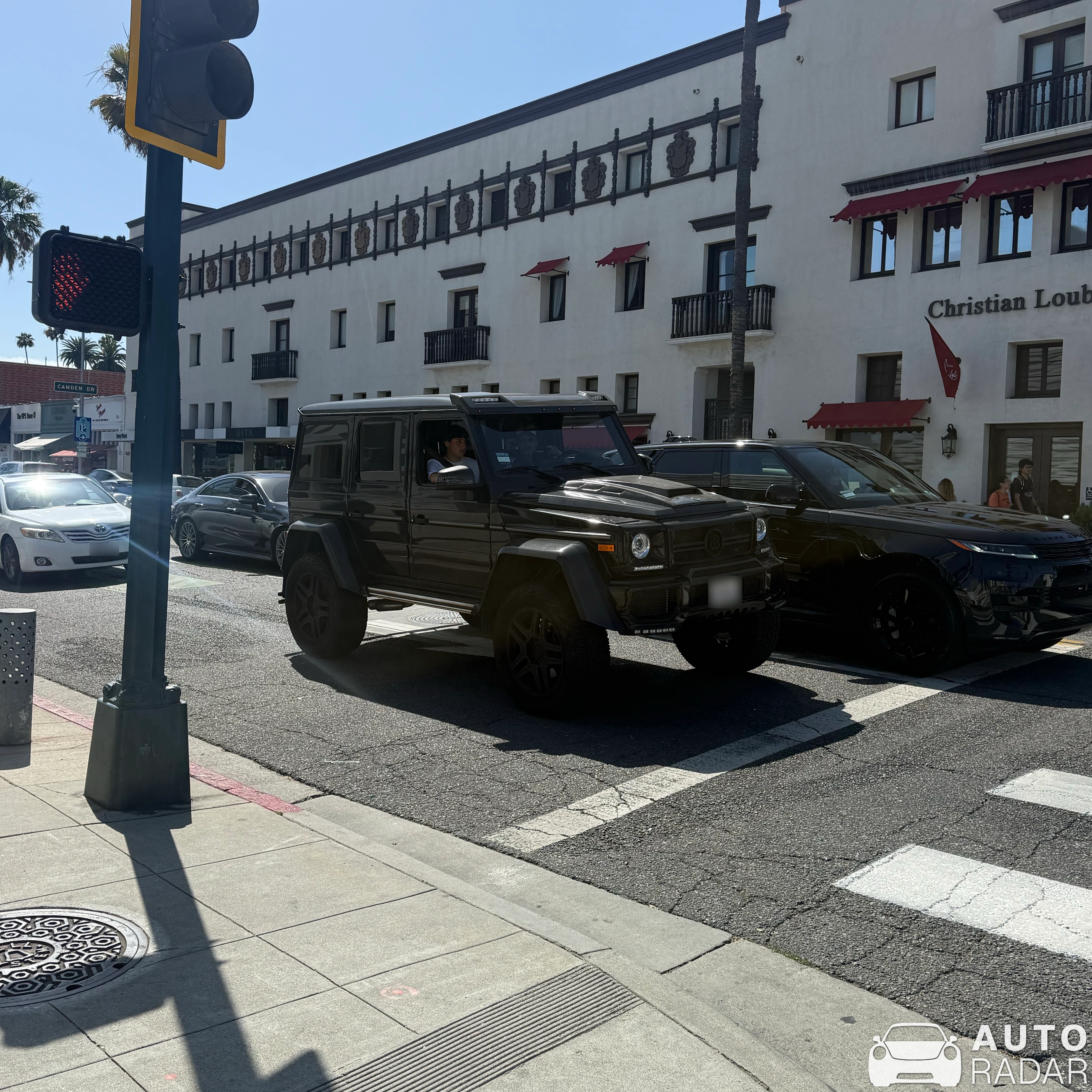 Mercedes-AMG Brabus G 500 4x4² spotted in Beverly Hills